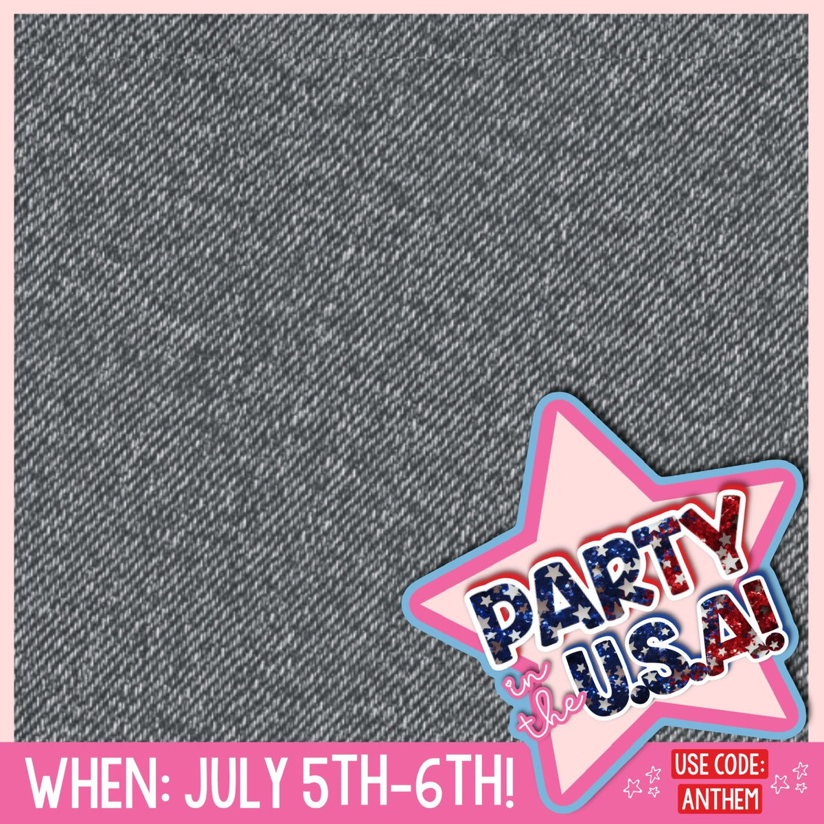 SS Grey Denim PerfectlyPatterned10.9