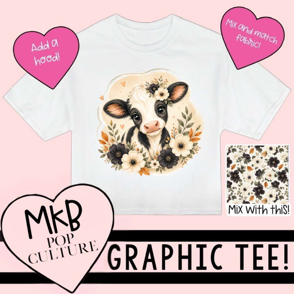 CP Floral Cow TEE PassExclusive7.3