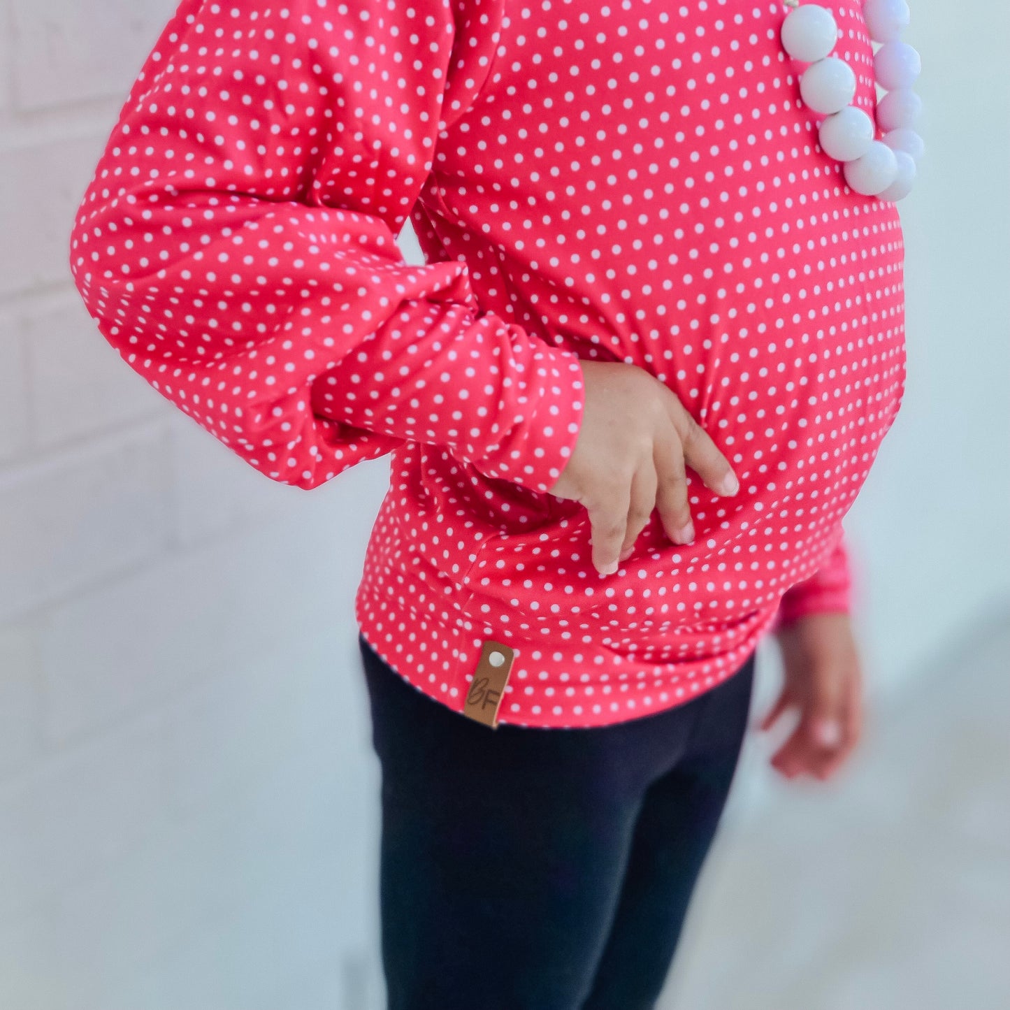 Pink Dot Blooming Top LovingTheChange8.24