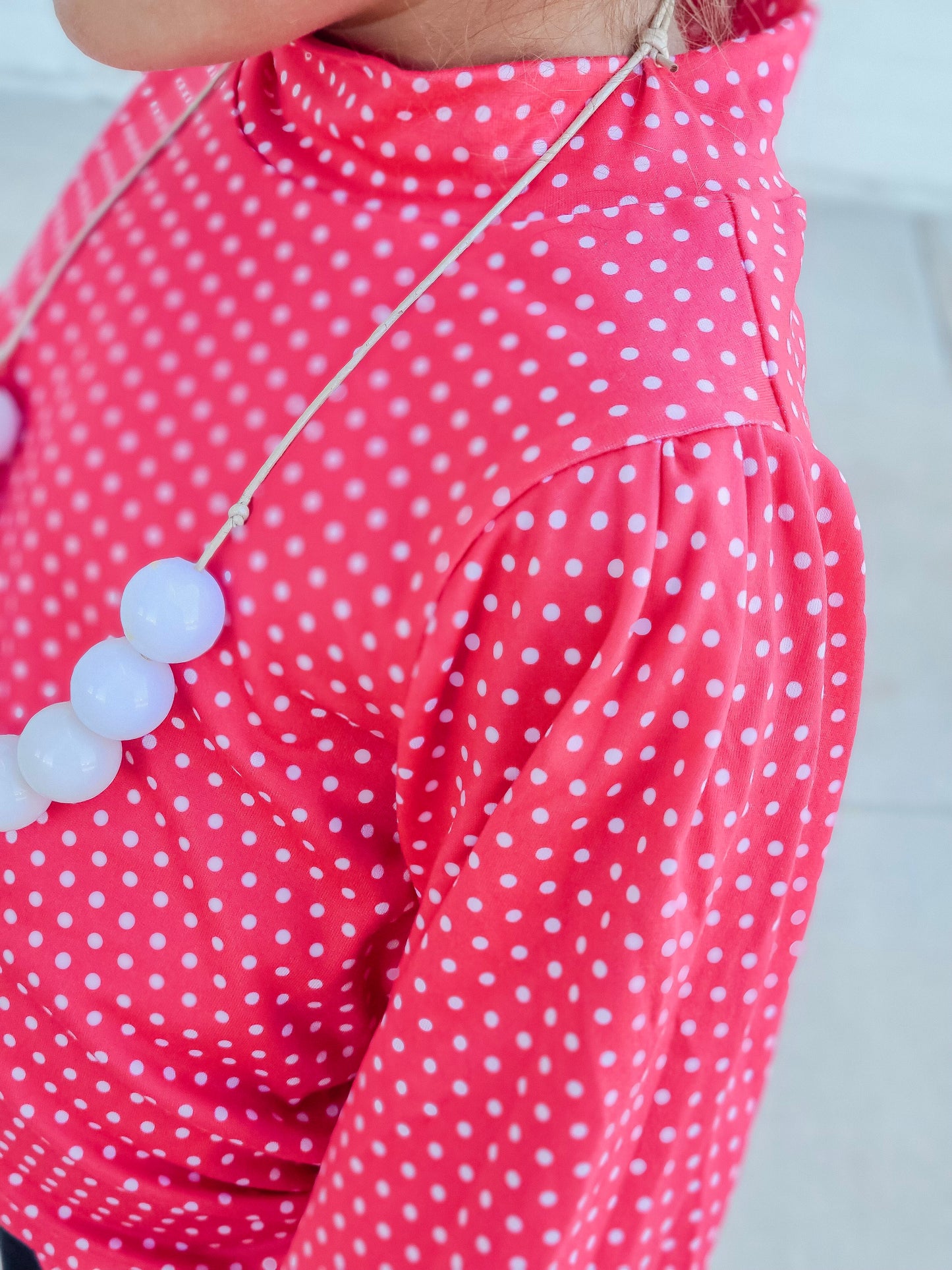 Pink Dot Blooming Top LovingTheChange8.24