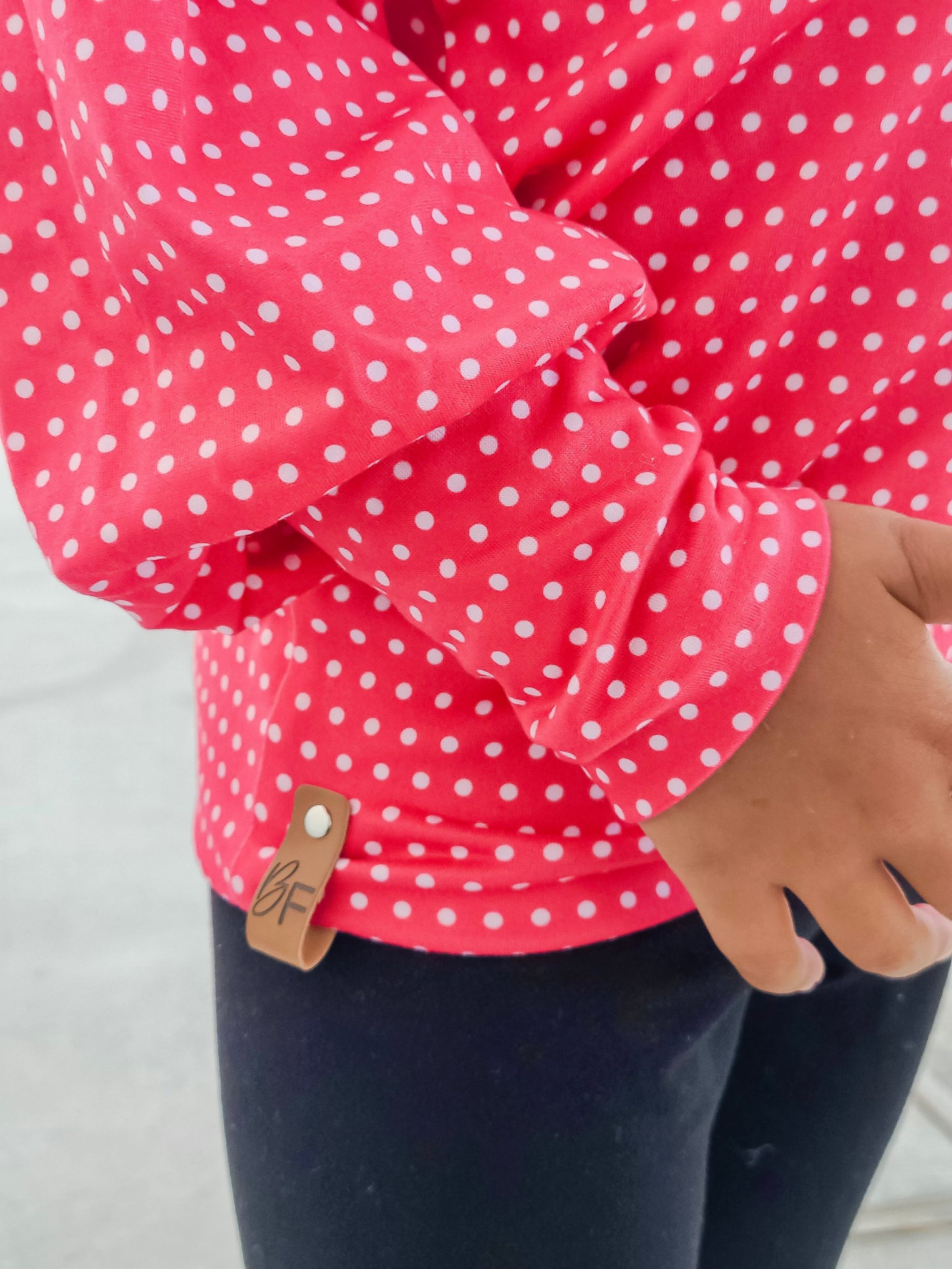 Pink Dot Blooming Top LovingTheChange8.24