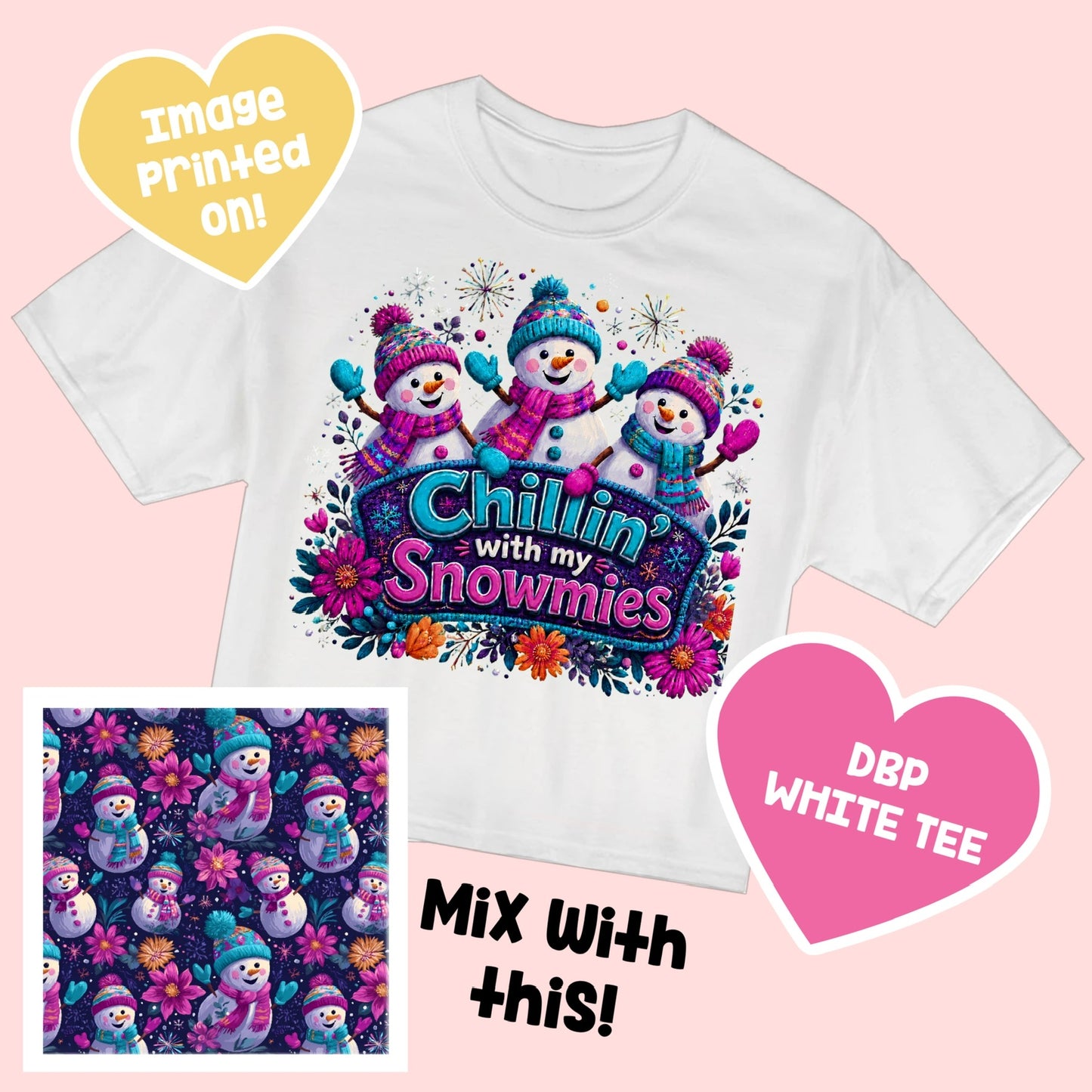 CP Chilin' with my Snowmies TEE PassExclusive8.7