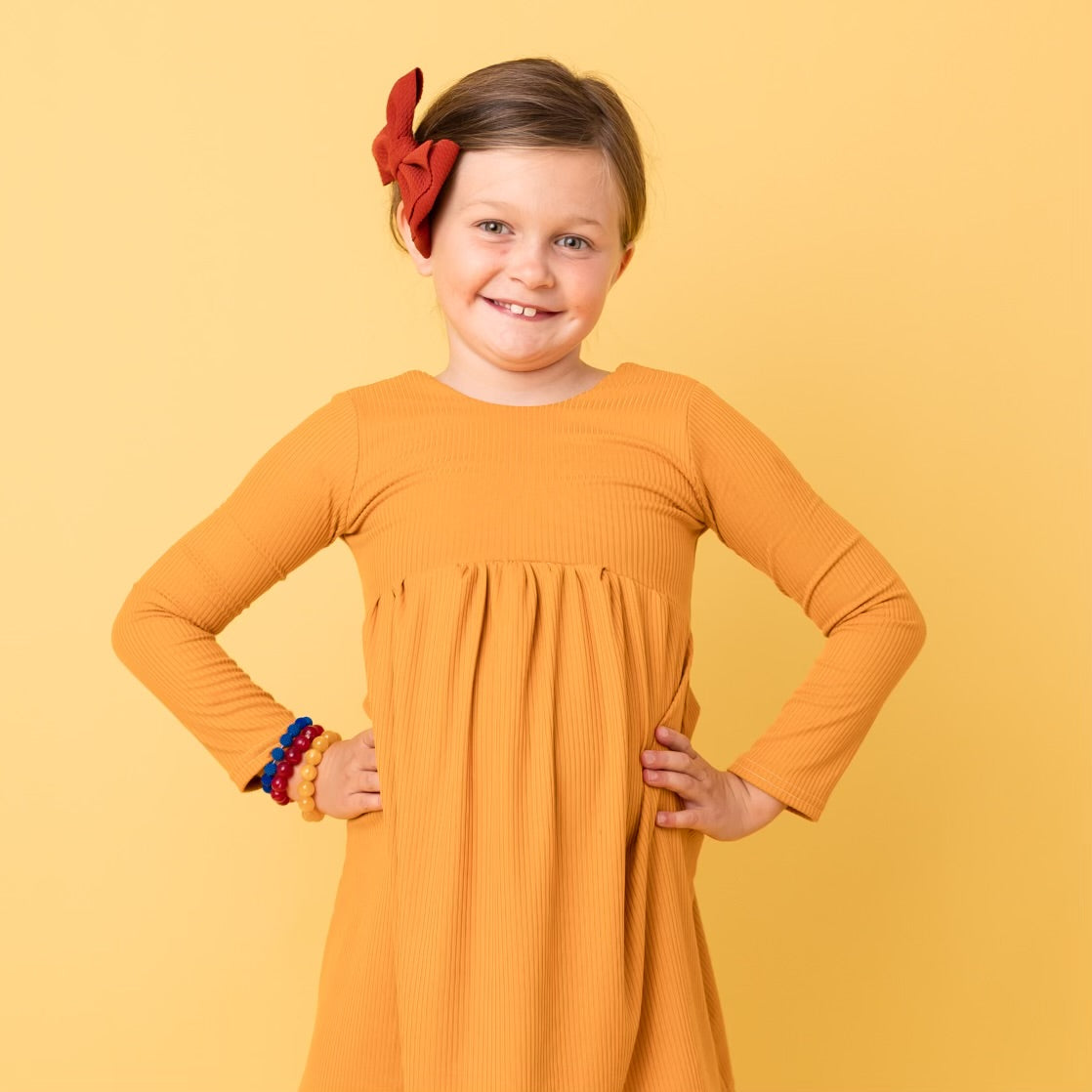 TEAM Mustard Solid {Ribbed} FallLeavesPumpkinPlease9.1