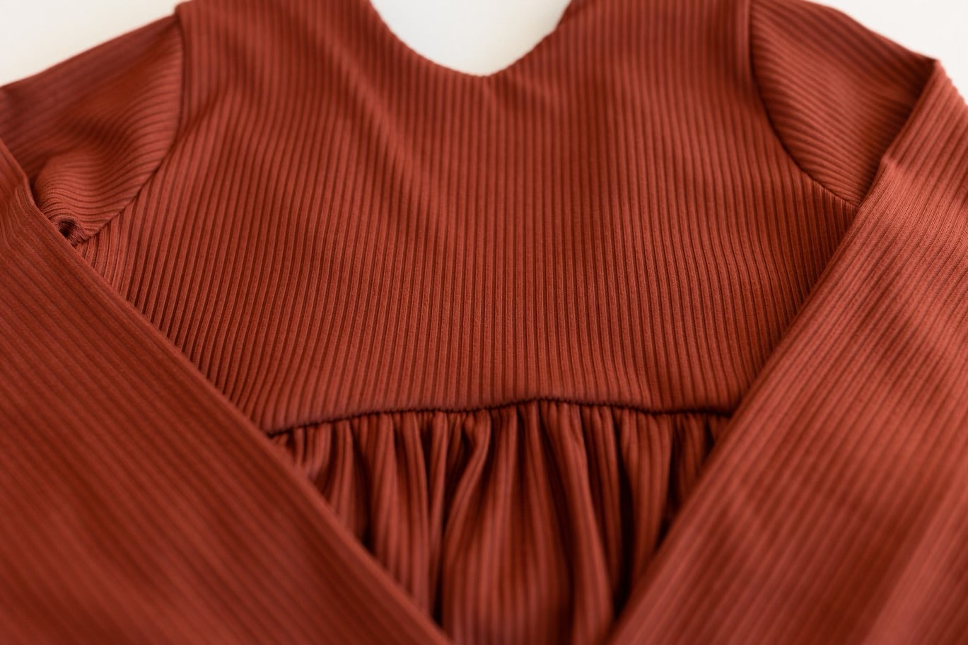 TEAM Solid Rust {Ribbed} Sizes: 10-12 FallLeavesPumpkinPlease9.1