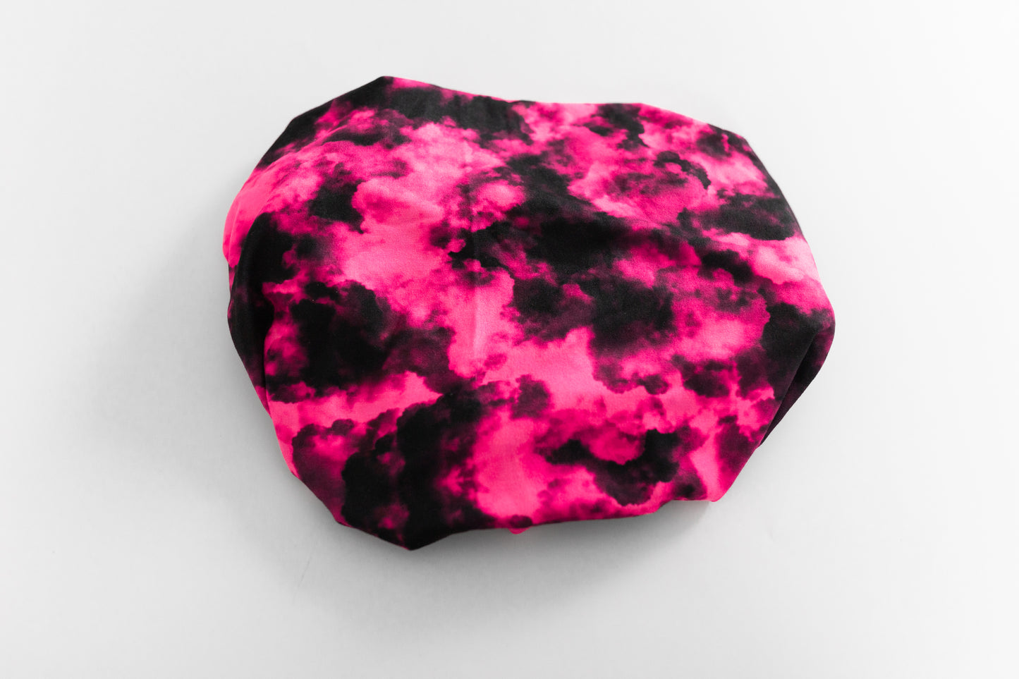 Black & Hot Pink Tie Dye FebHYS2.17