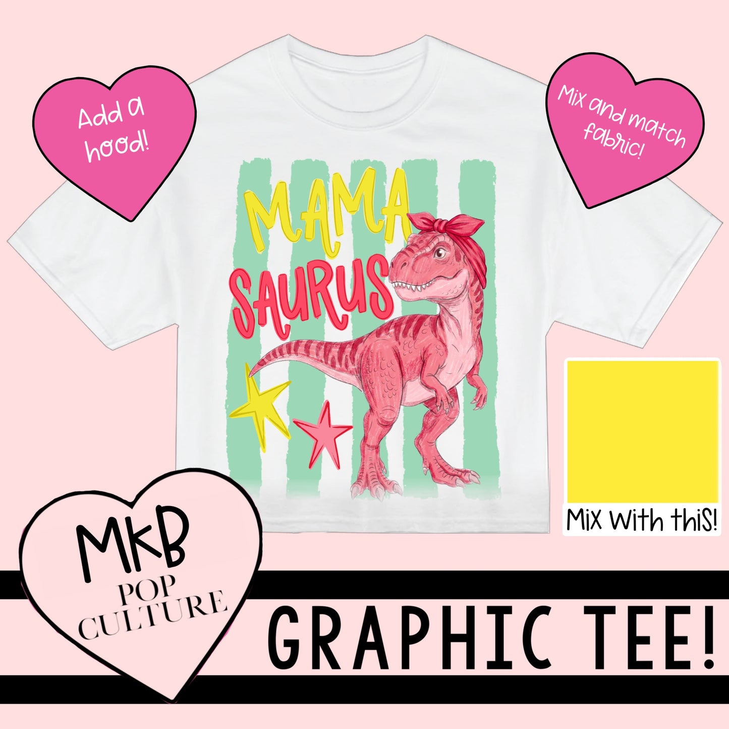 Mama-saurus TEE Donut/DinoDay6.1