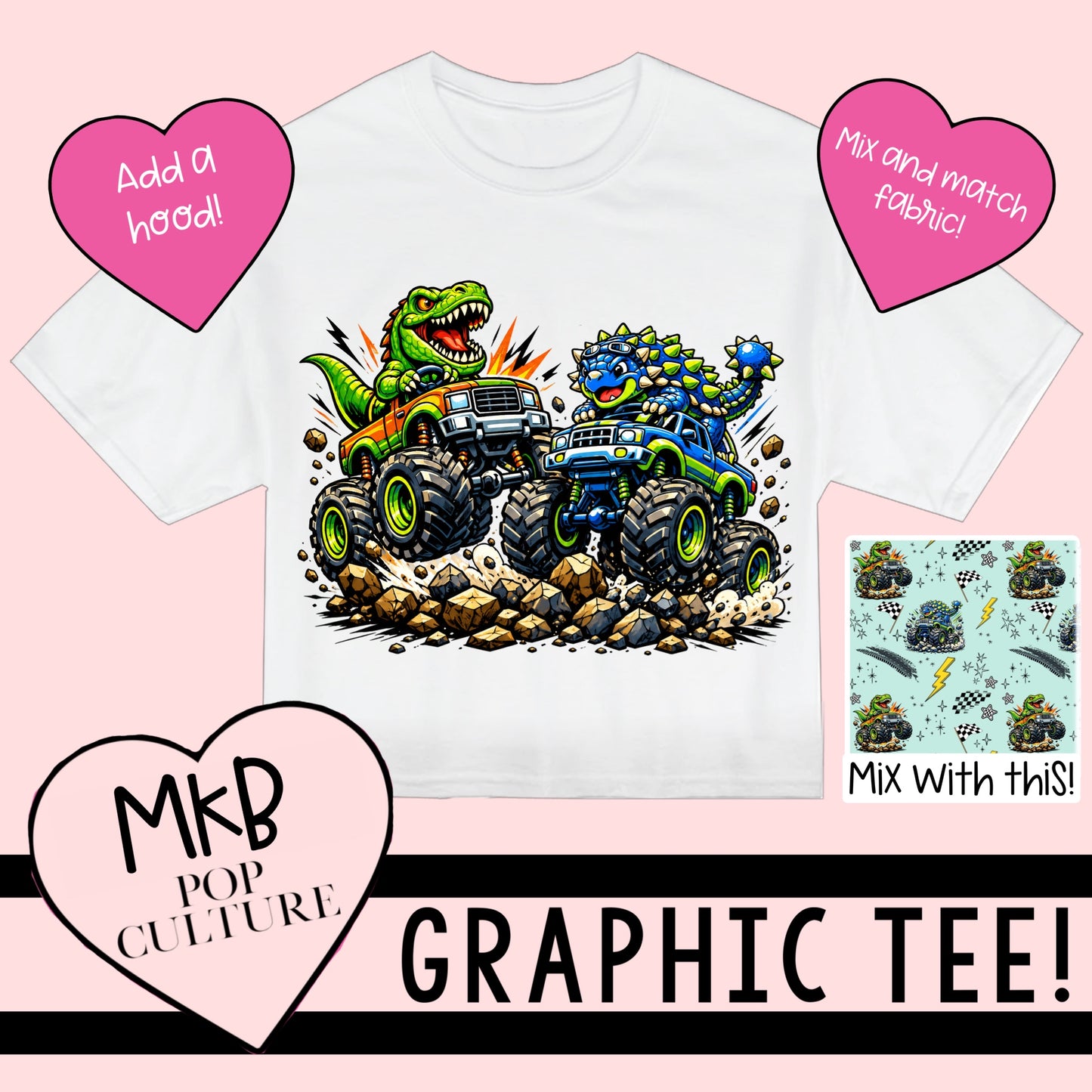 MP Dino Trucks TEE PassExclusive6.5