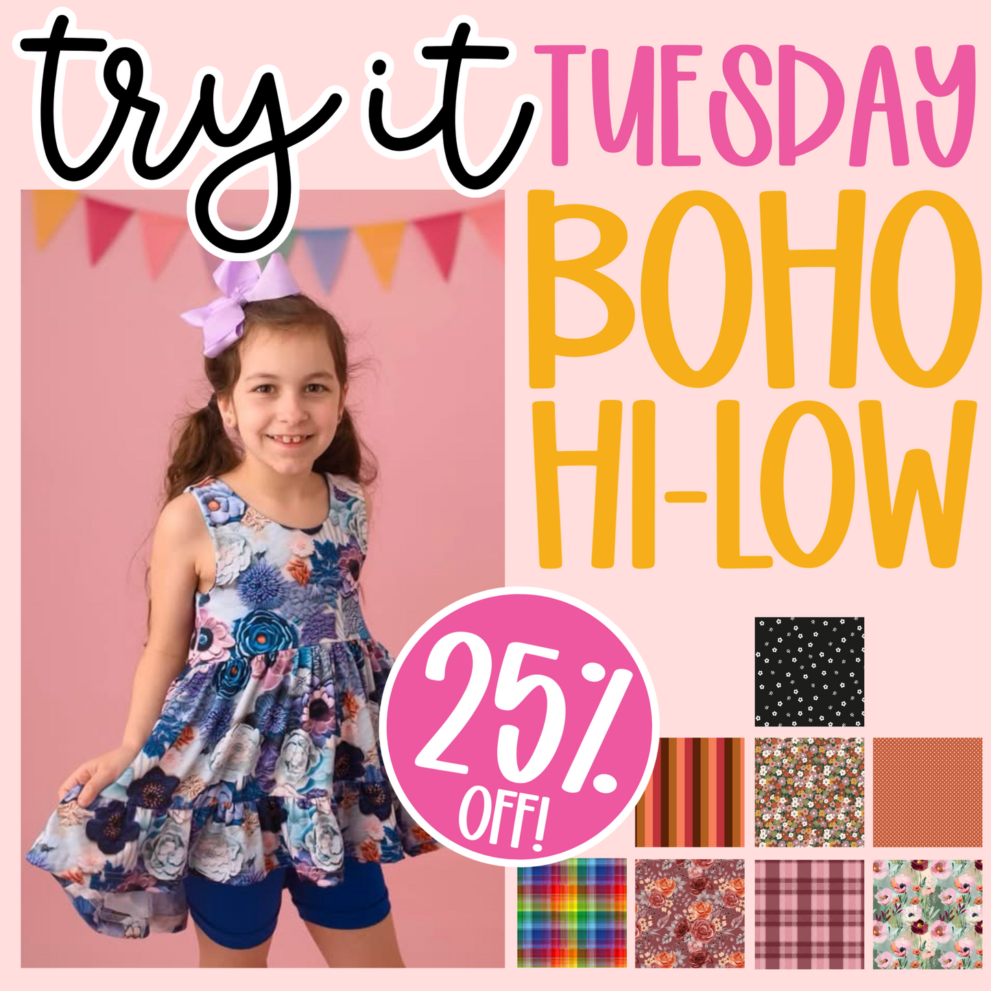 BOHO Fall Floral TryItTuesday6.30
