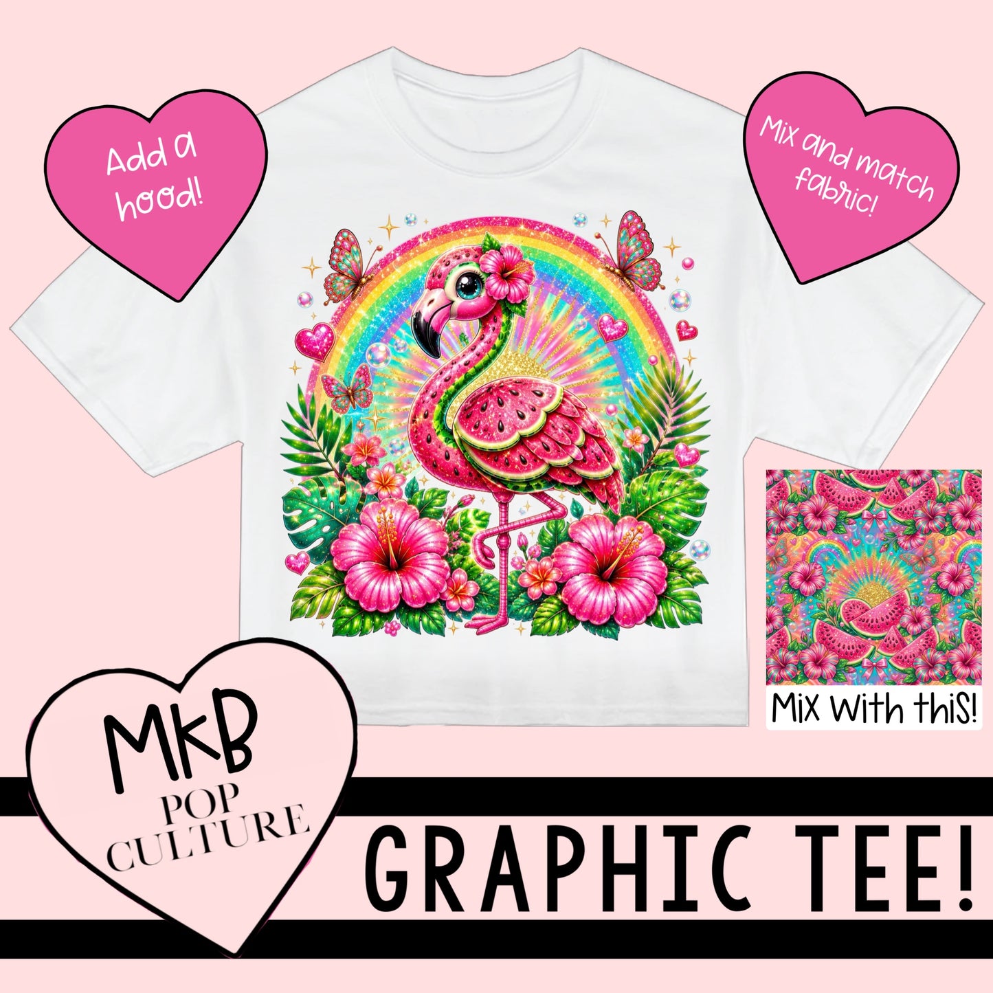 Flamingo TEE PinkDay6.23