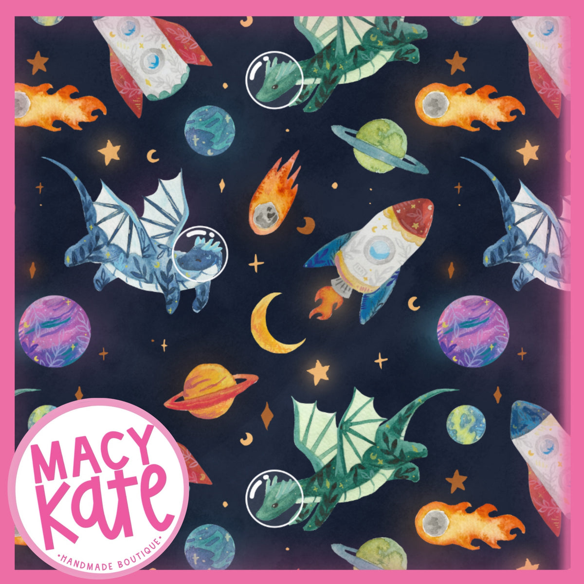 Space Dragons *MOMMY* PerfectlyPatterned10.9