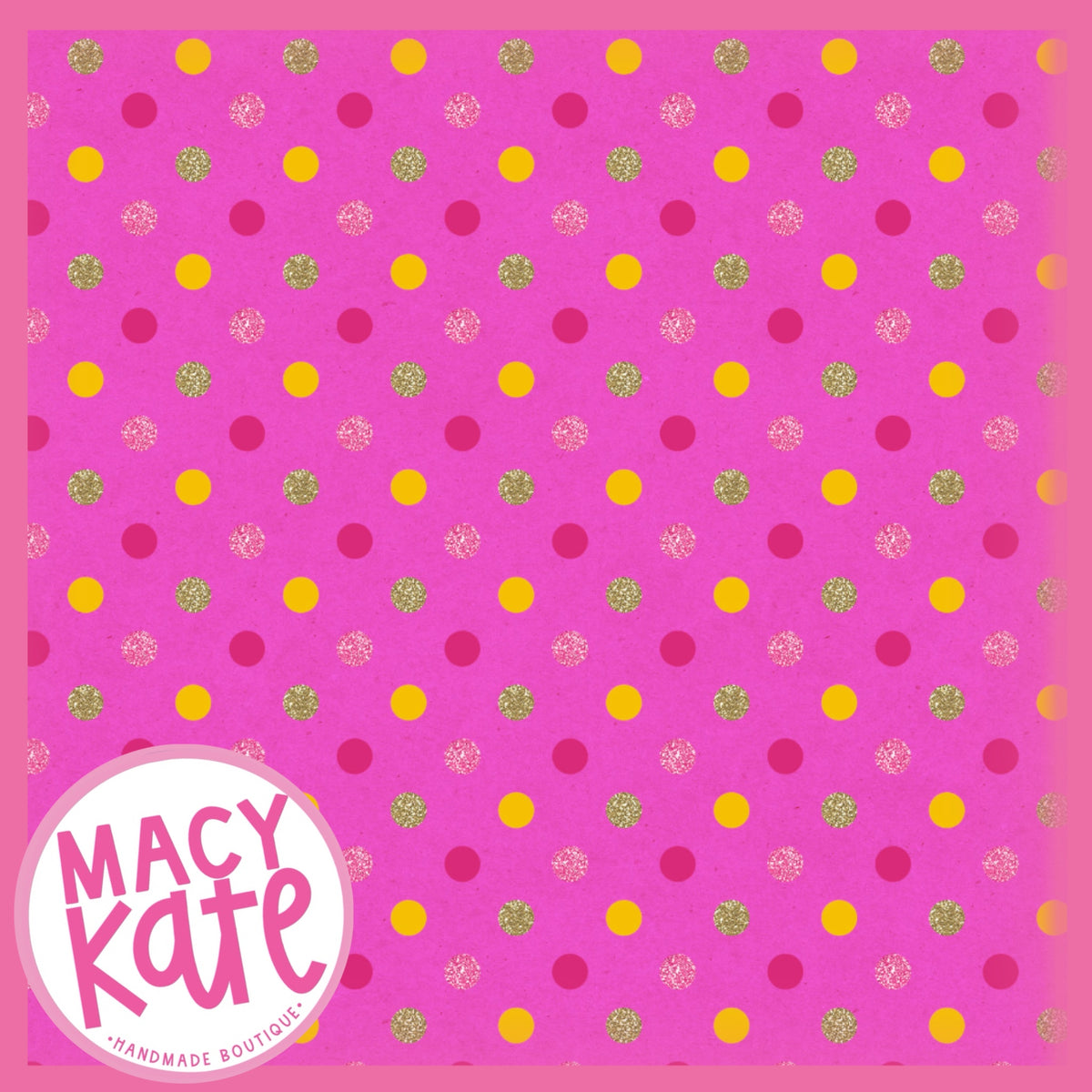 Pink Gold Dot *MOMMY* ALittleBit10.16