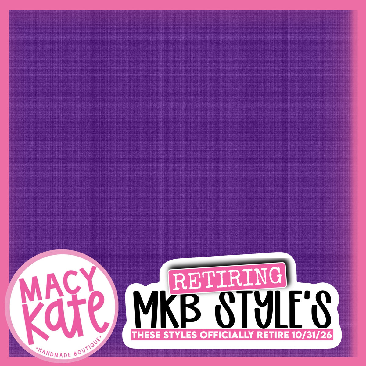 SS Purple {Faux} Linen ALittleBit10.16