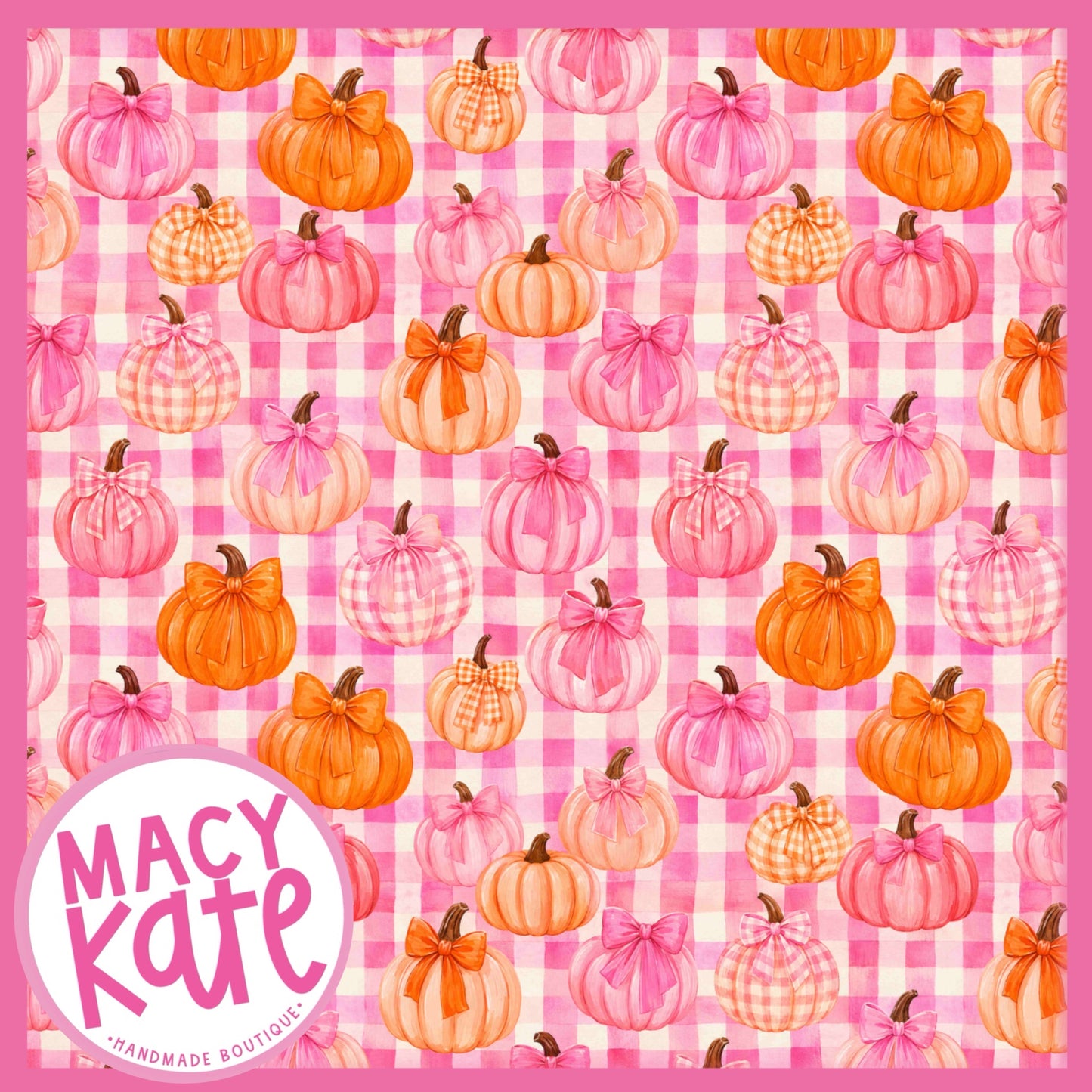 Pink Pumpkin Plaid ThankfulFall8.14