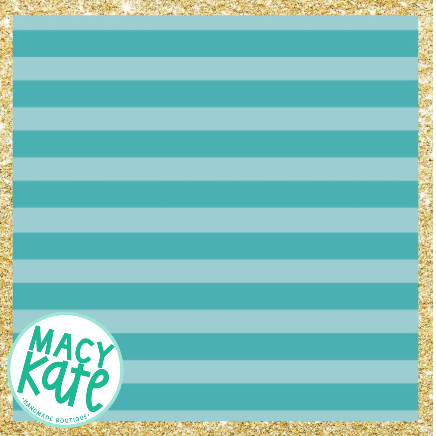Turquoise 2-tone Stripe *FLASHBACK* FebHYS2.18