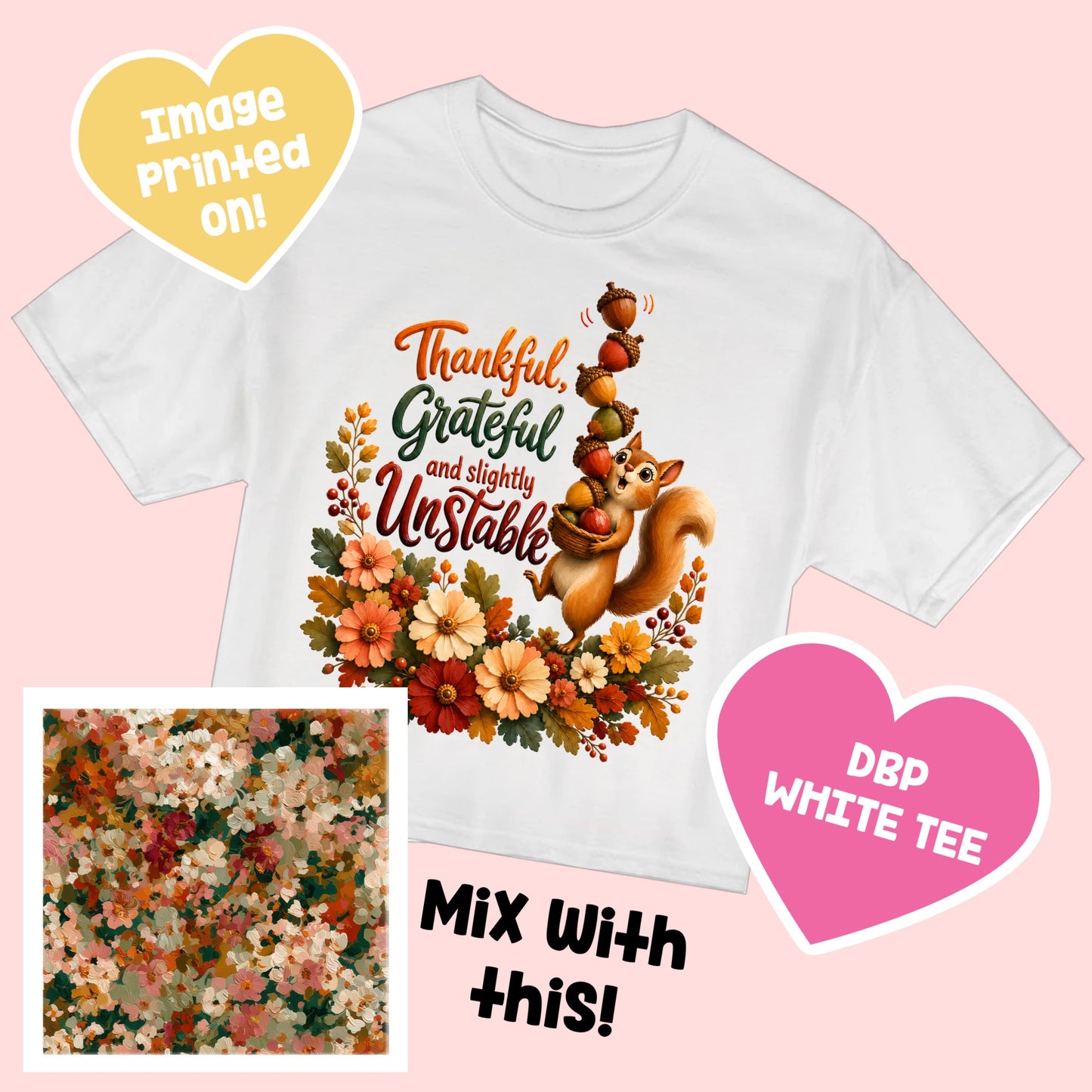 Thankful & Grateful TEE AwesomeAutumn8.21