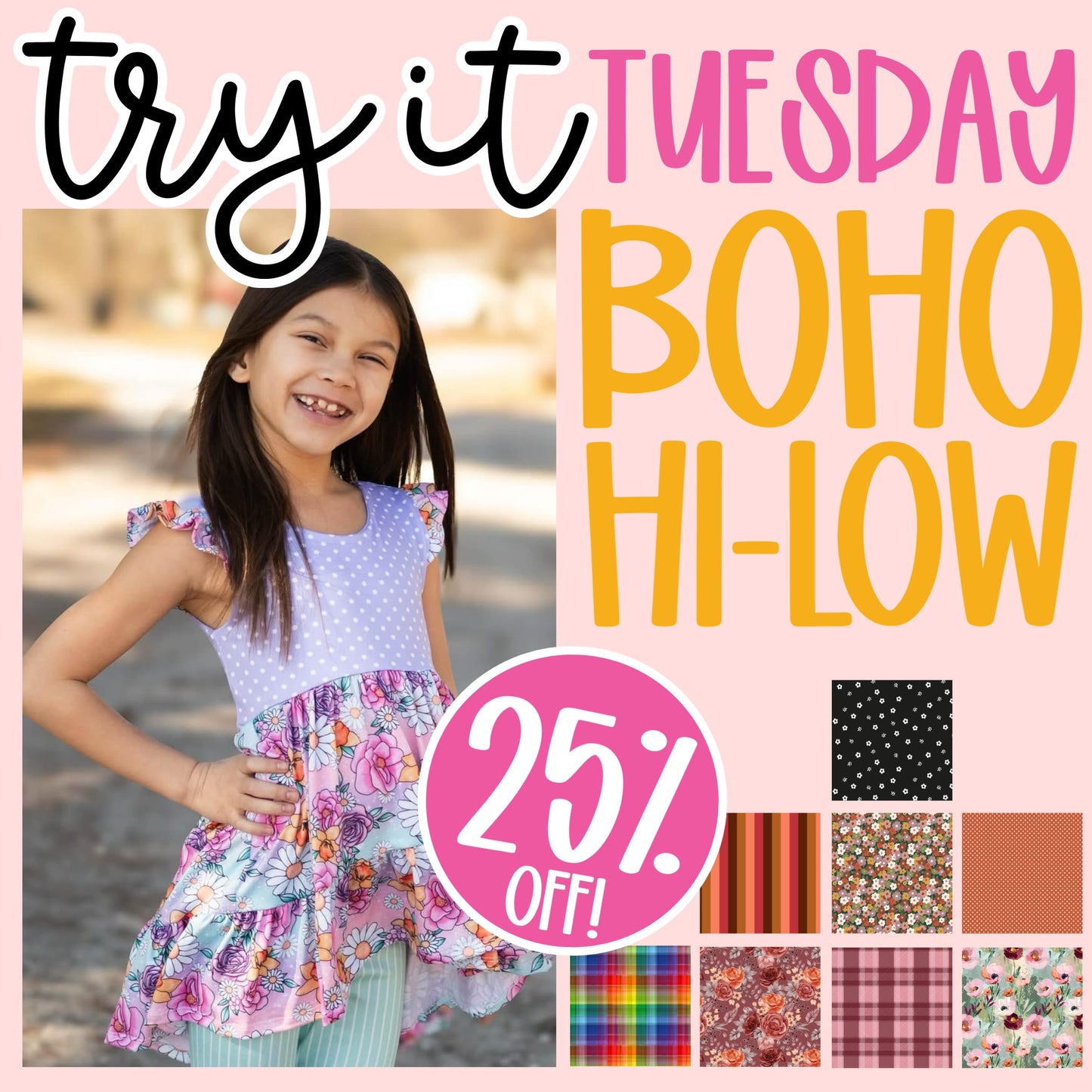 Rainbow Plaid TryItTuesday6.30