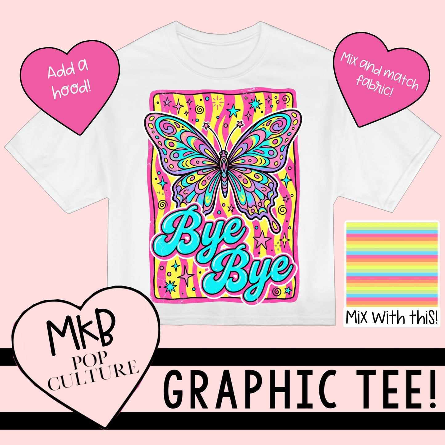 SS Bye Butterfly TEEParty6.6