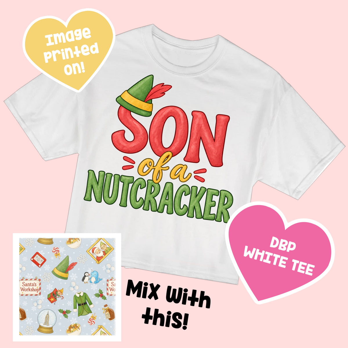 SS Son of a Nutcracker TEE MerryPINKmas9.18