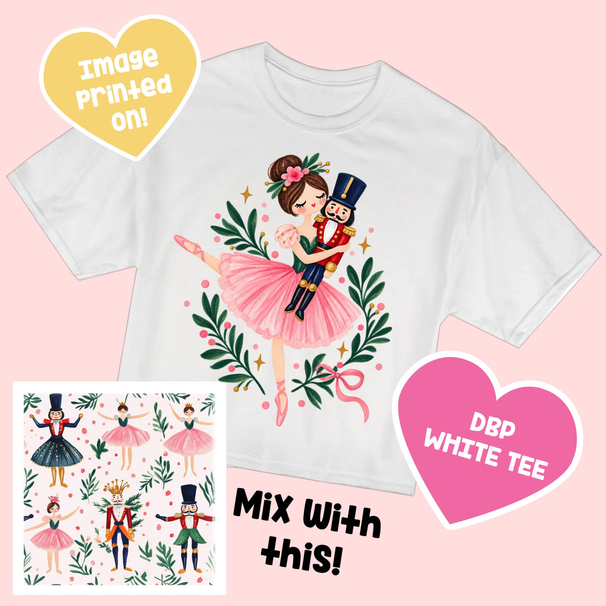 Nutcracker TEE MerryPINKmas9.18