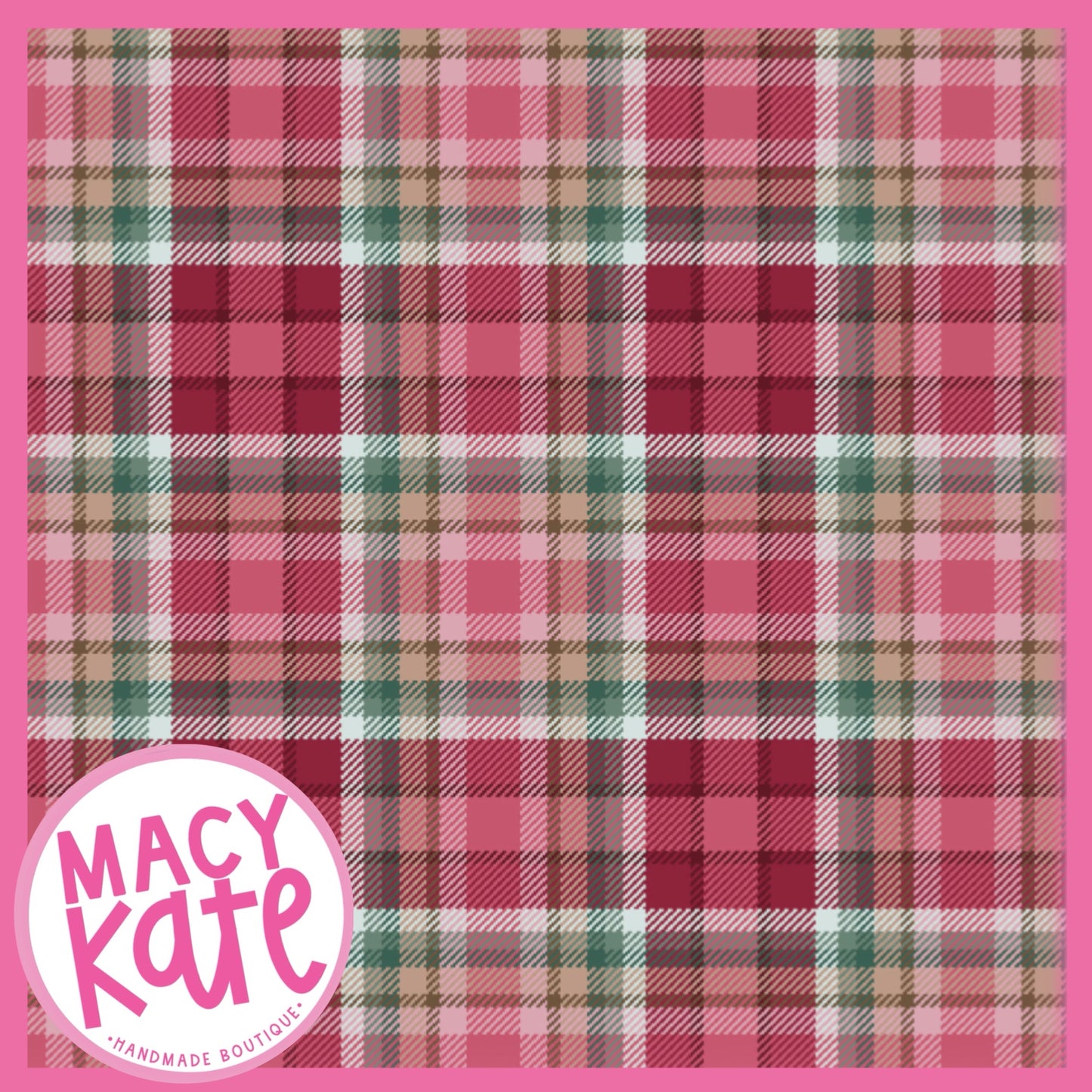 Red/Pink Plaid WinterDream8.28