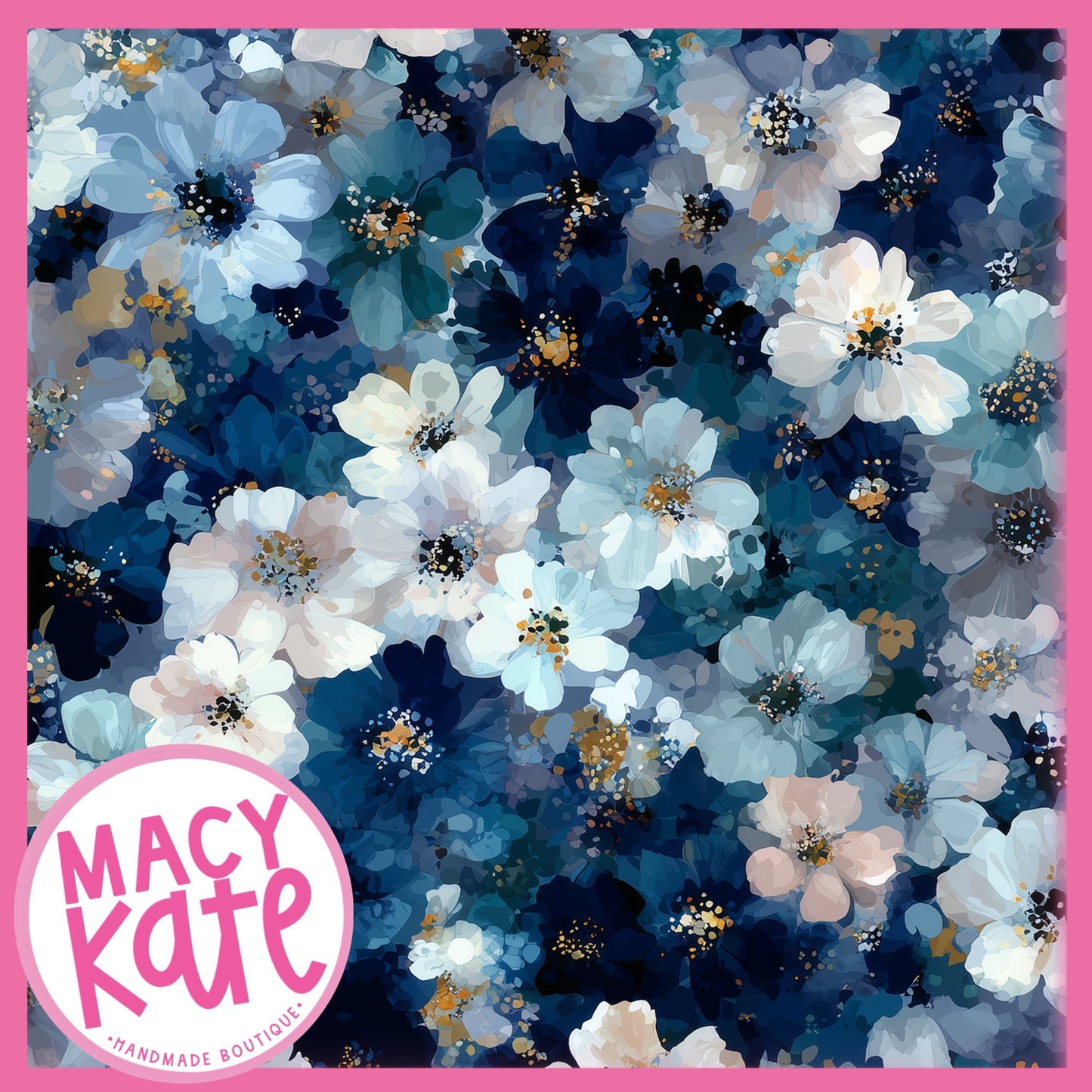 Blue Floral TryItTuesday8.25