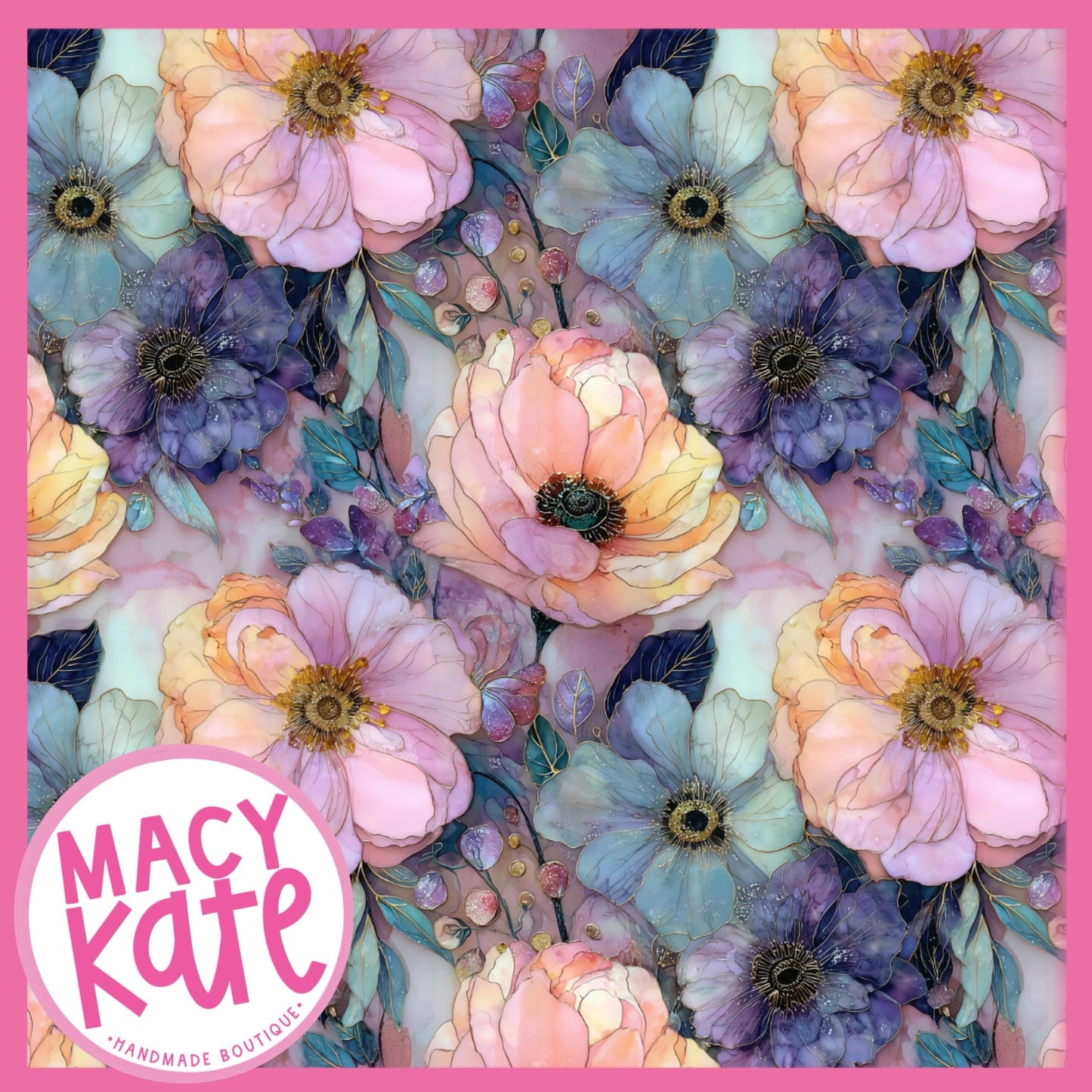 Glitter Floral TryItTuesday8.25