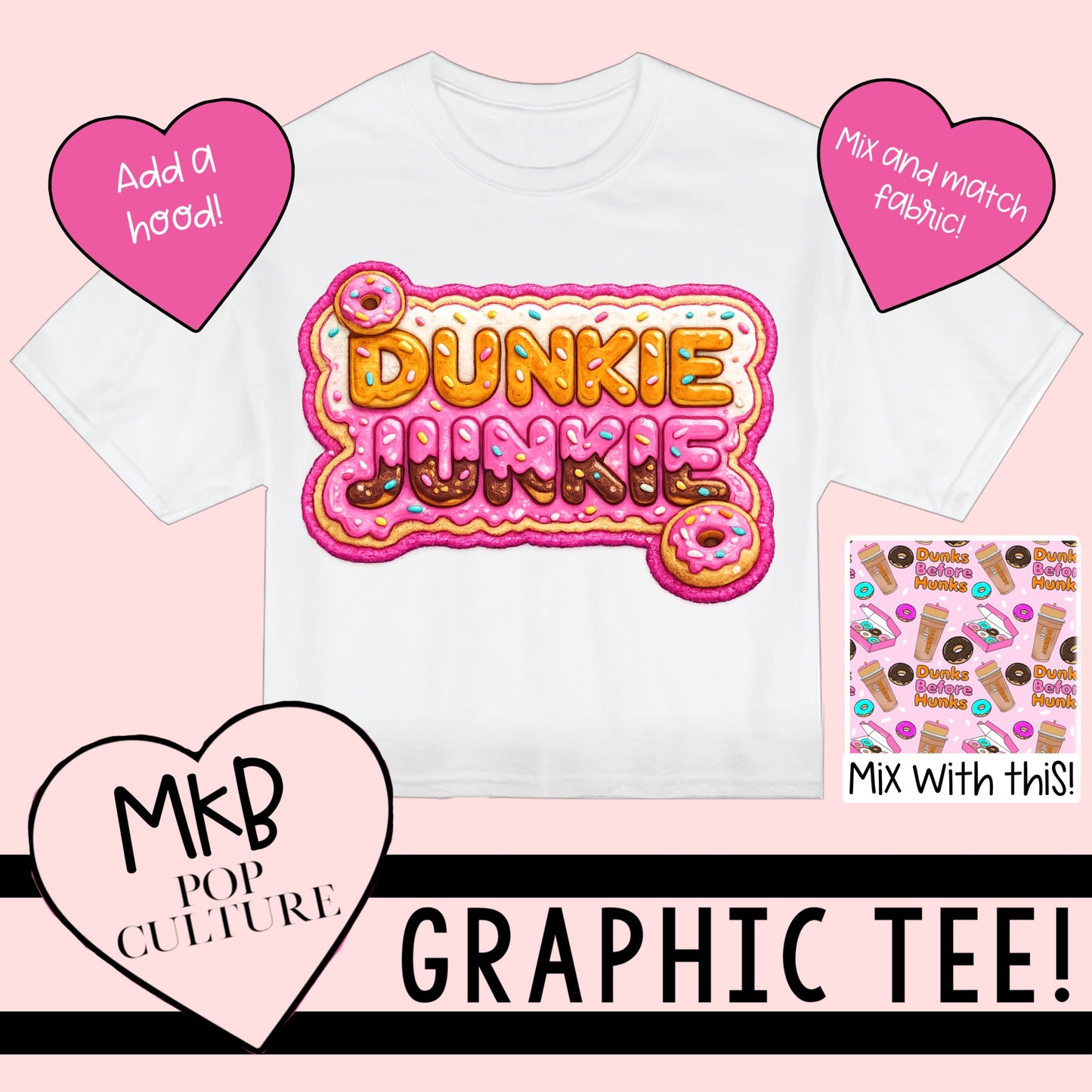 Dunkie Junkie TEE Donut/DinoDay6.1