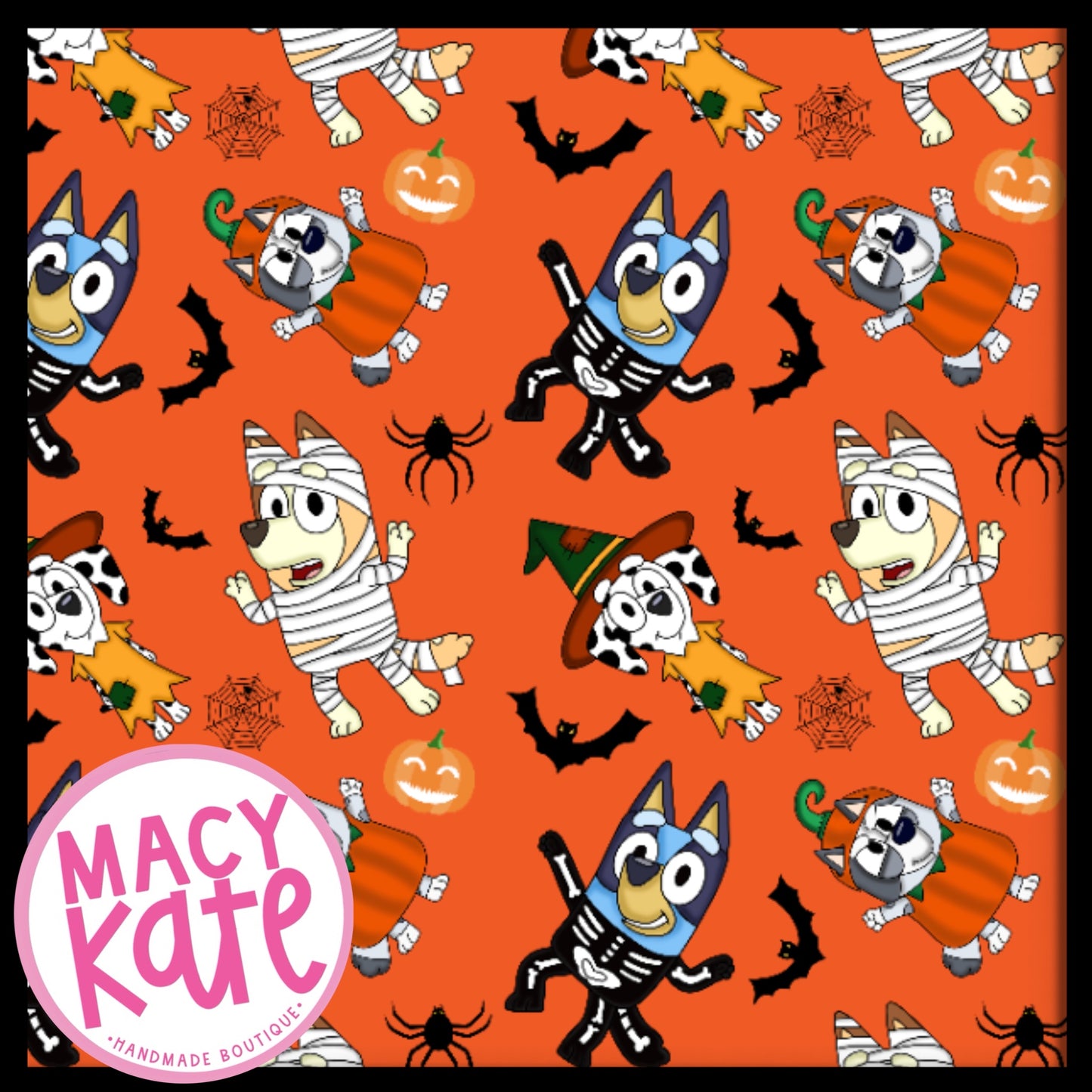 Bluey HalloweenCharacters8.5