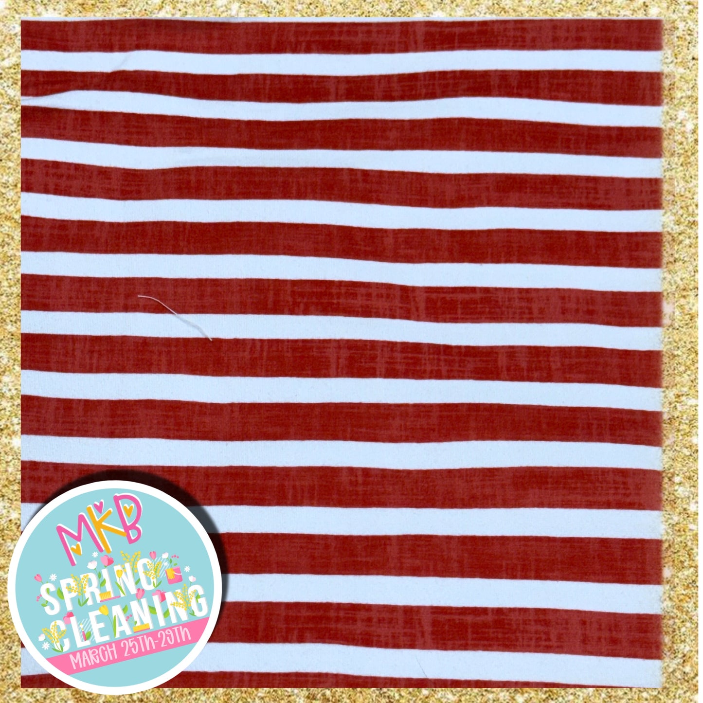 Red/White Stripe SpringCleaning3.26