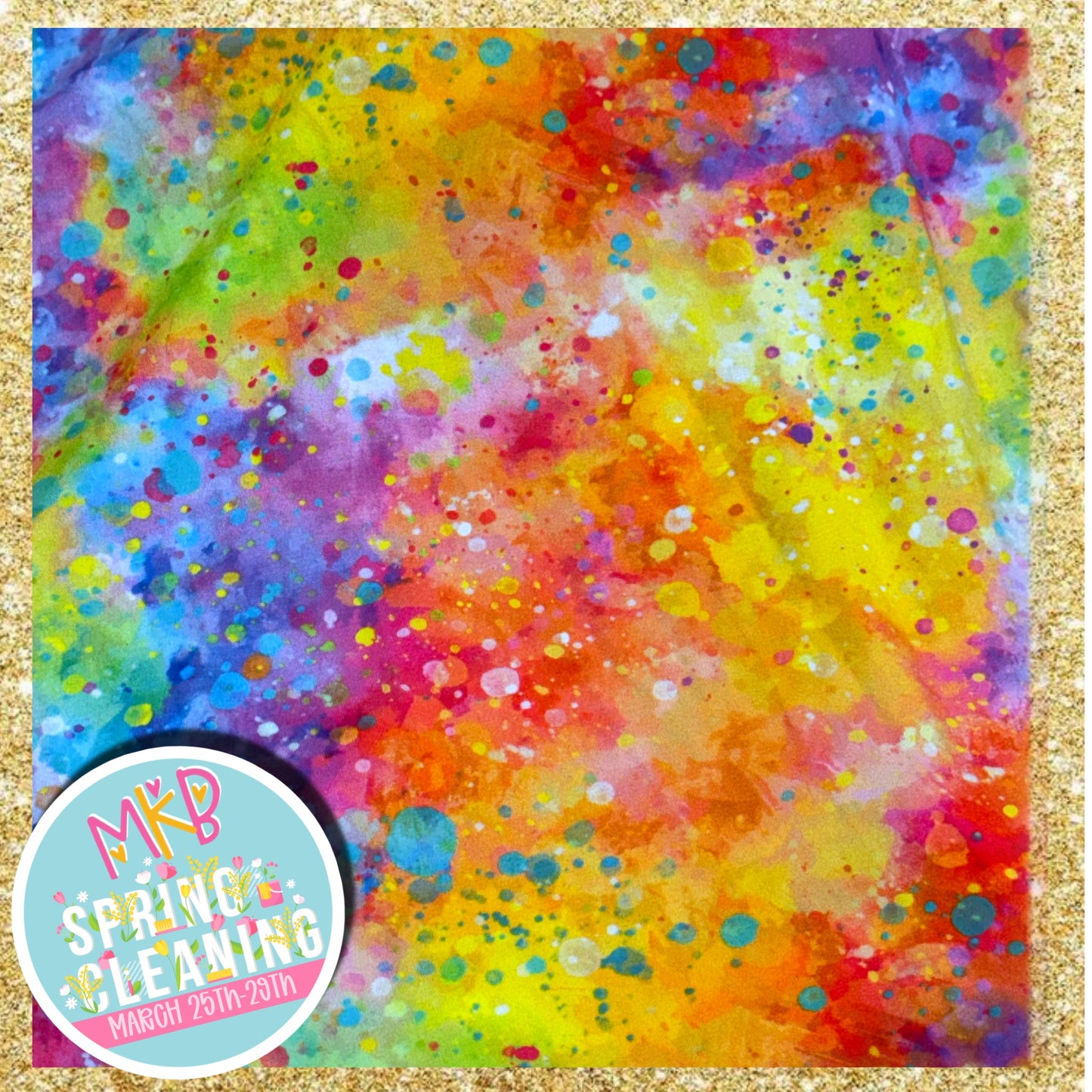 Rainbow Splatter SpringCleaning3.26