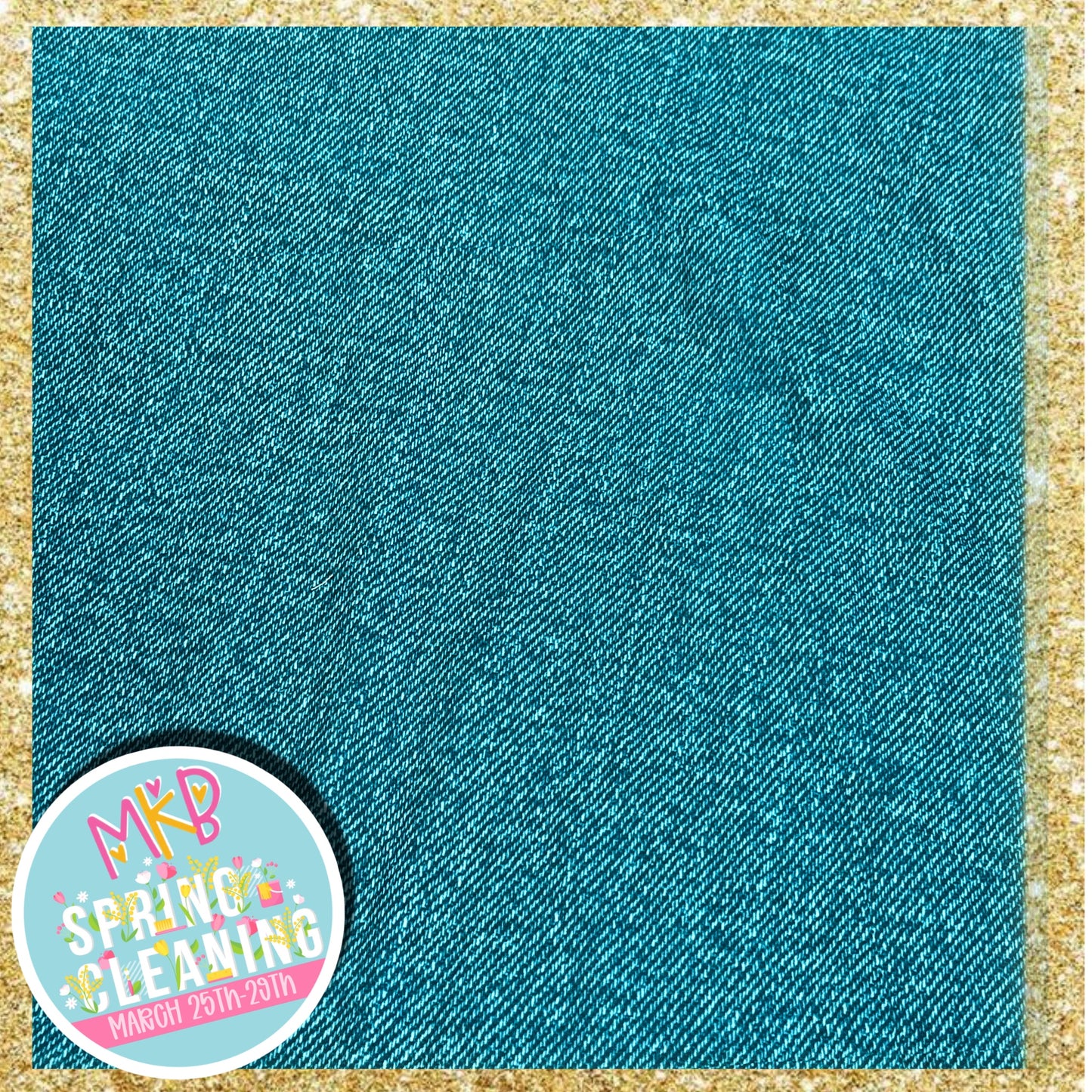 Turquoise Denim SpringCleaning3.27
