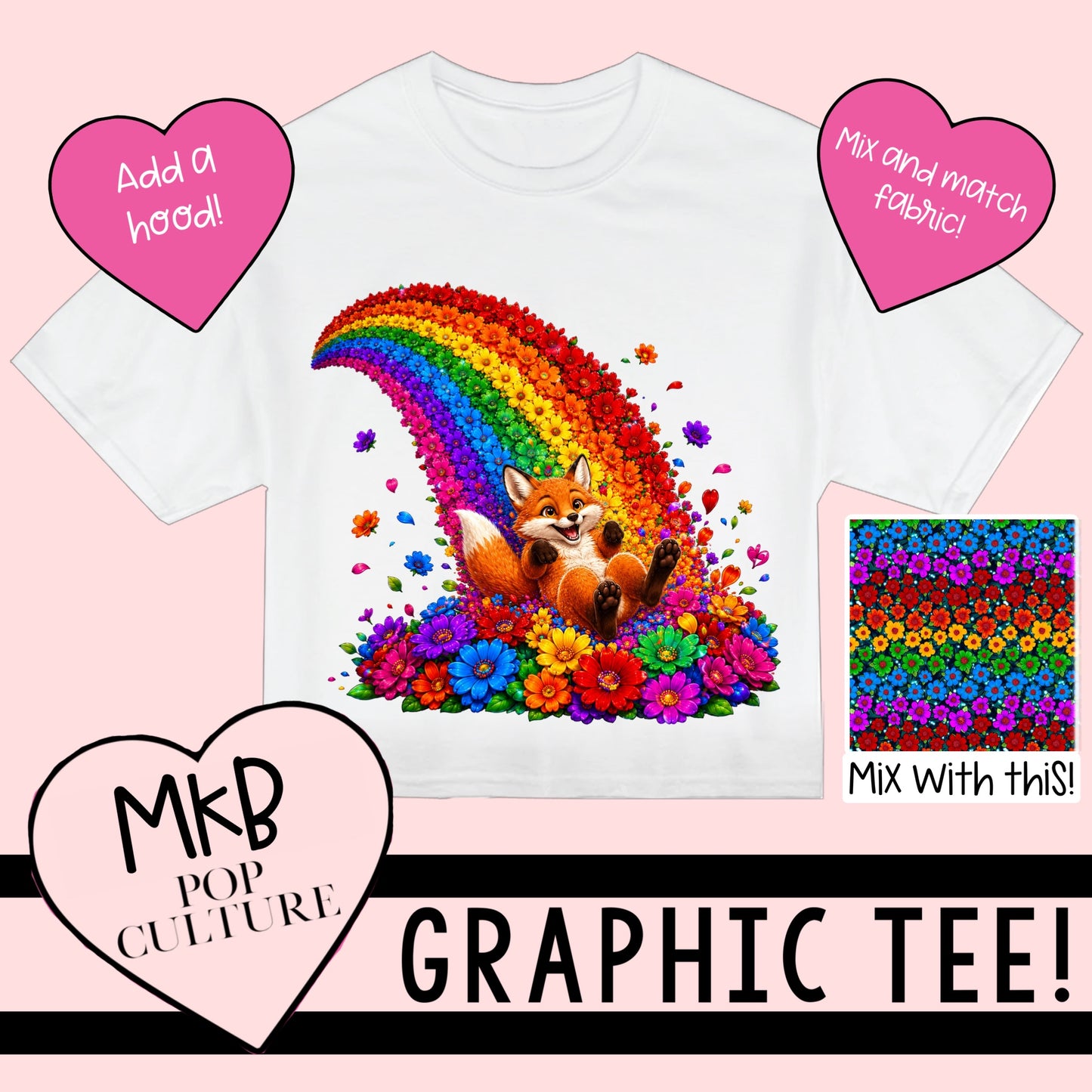 CP Rainbow Fox TEE Rainbow6.19