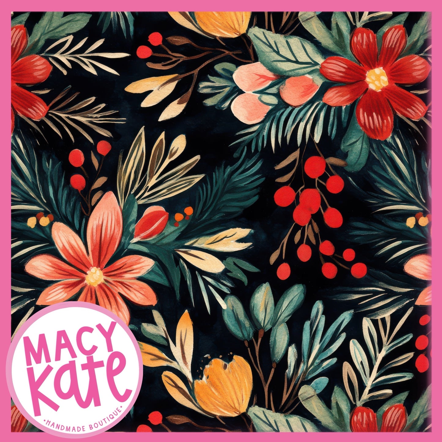 Winter Floral TryItTuesday8.25