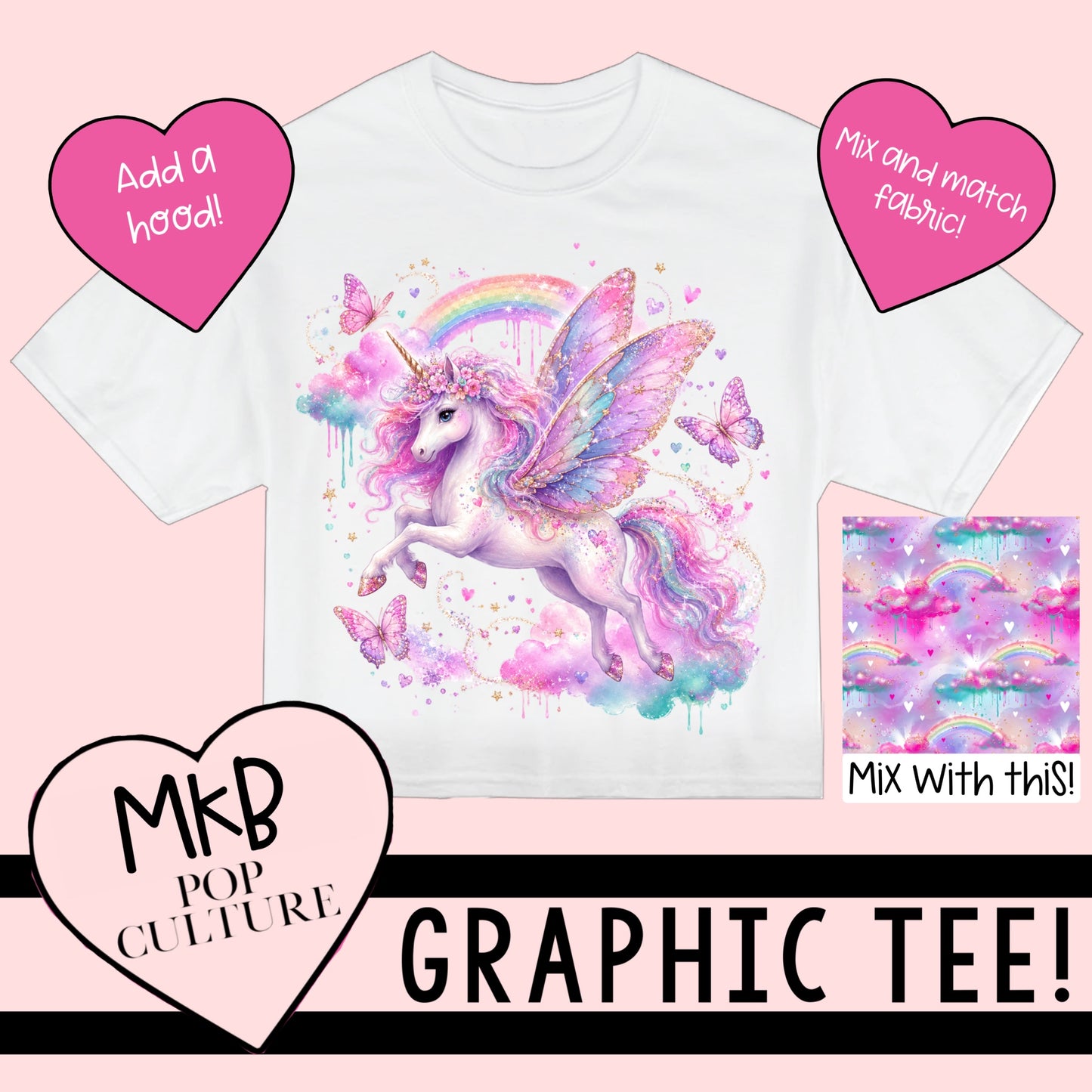Unicorn TEE PinkDay6.23
