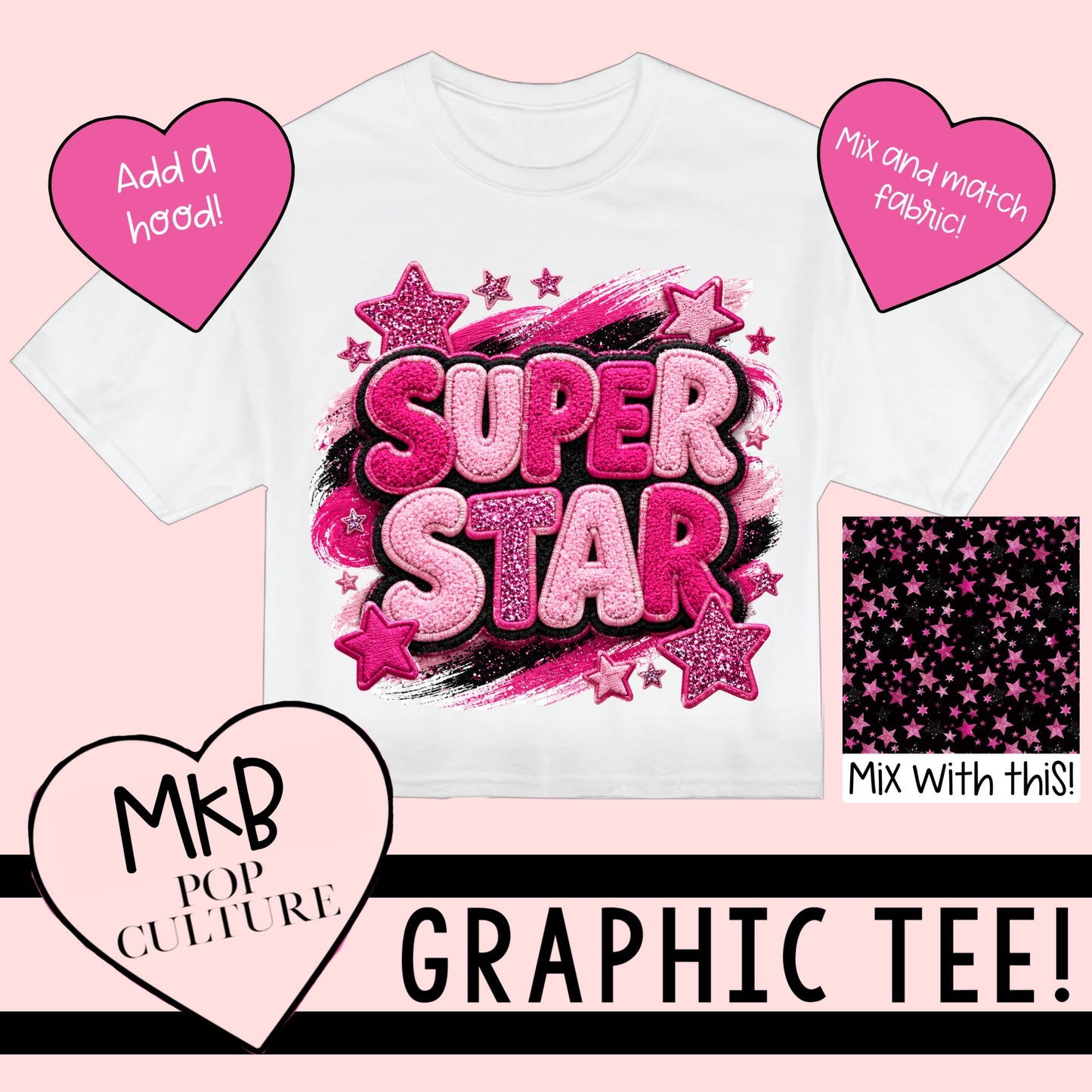 Super Star TEE PinkDay6.23