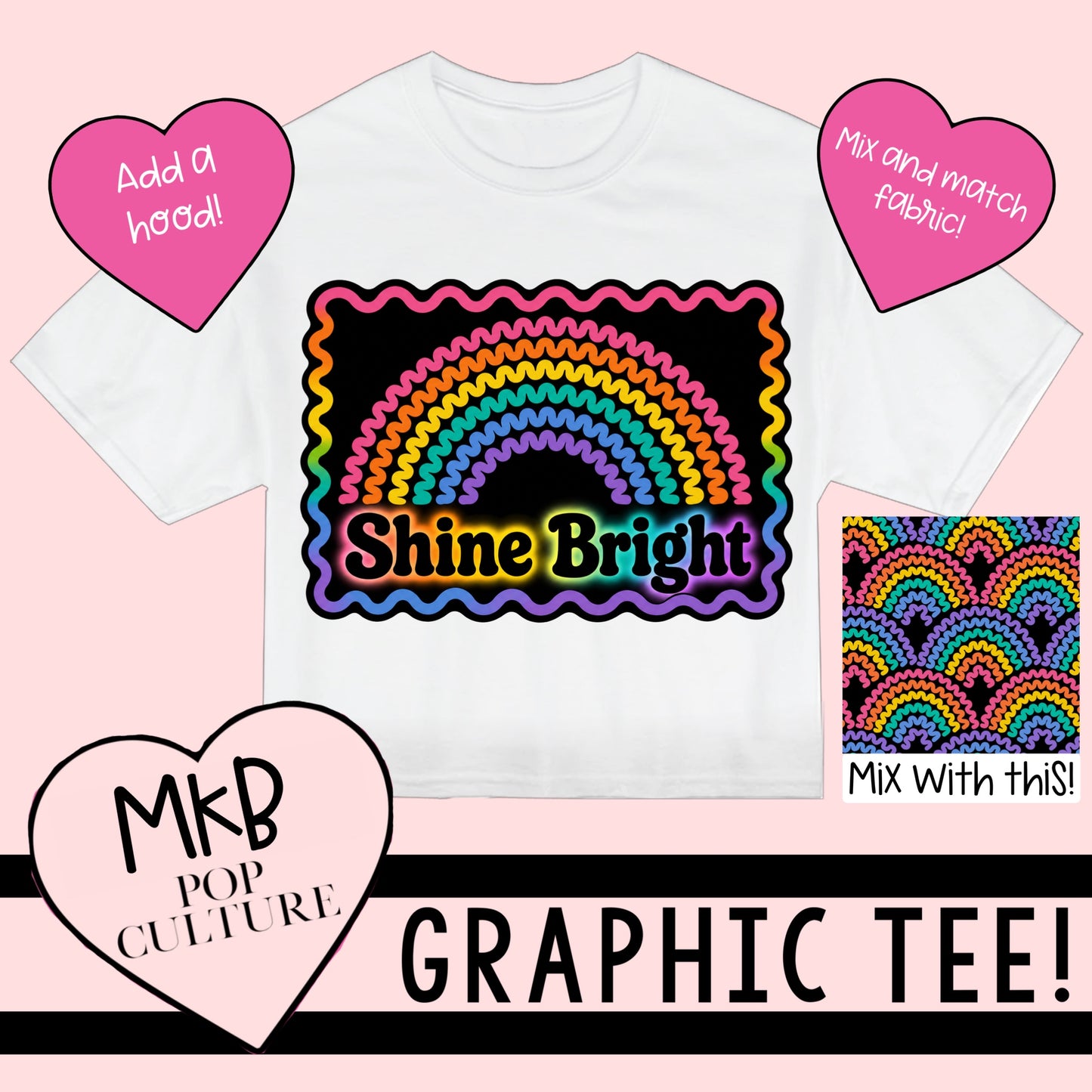 CP Shine Bright TEE Rainbow6.19