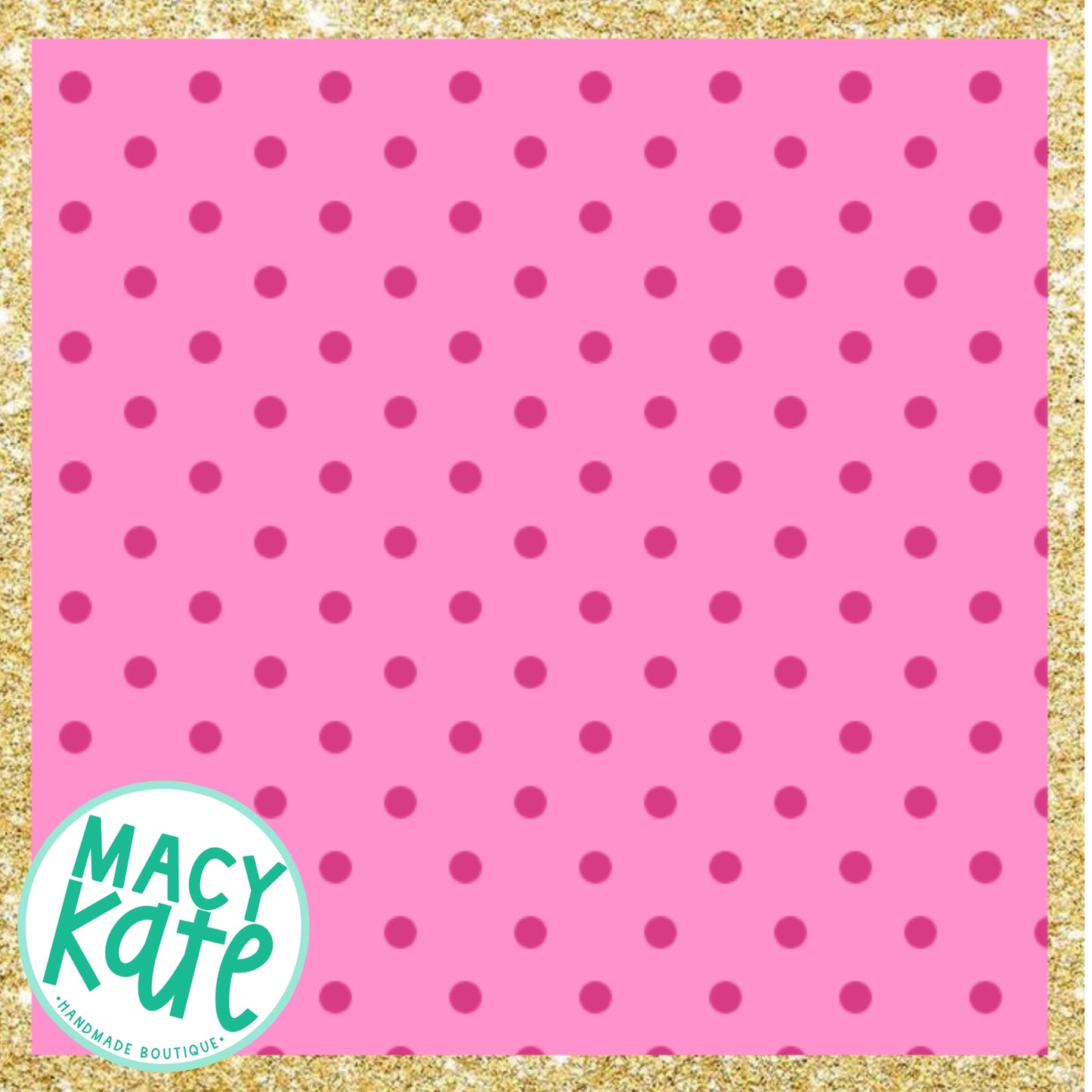 Pink 2-tone Dot NEW FebHYS2.18