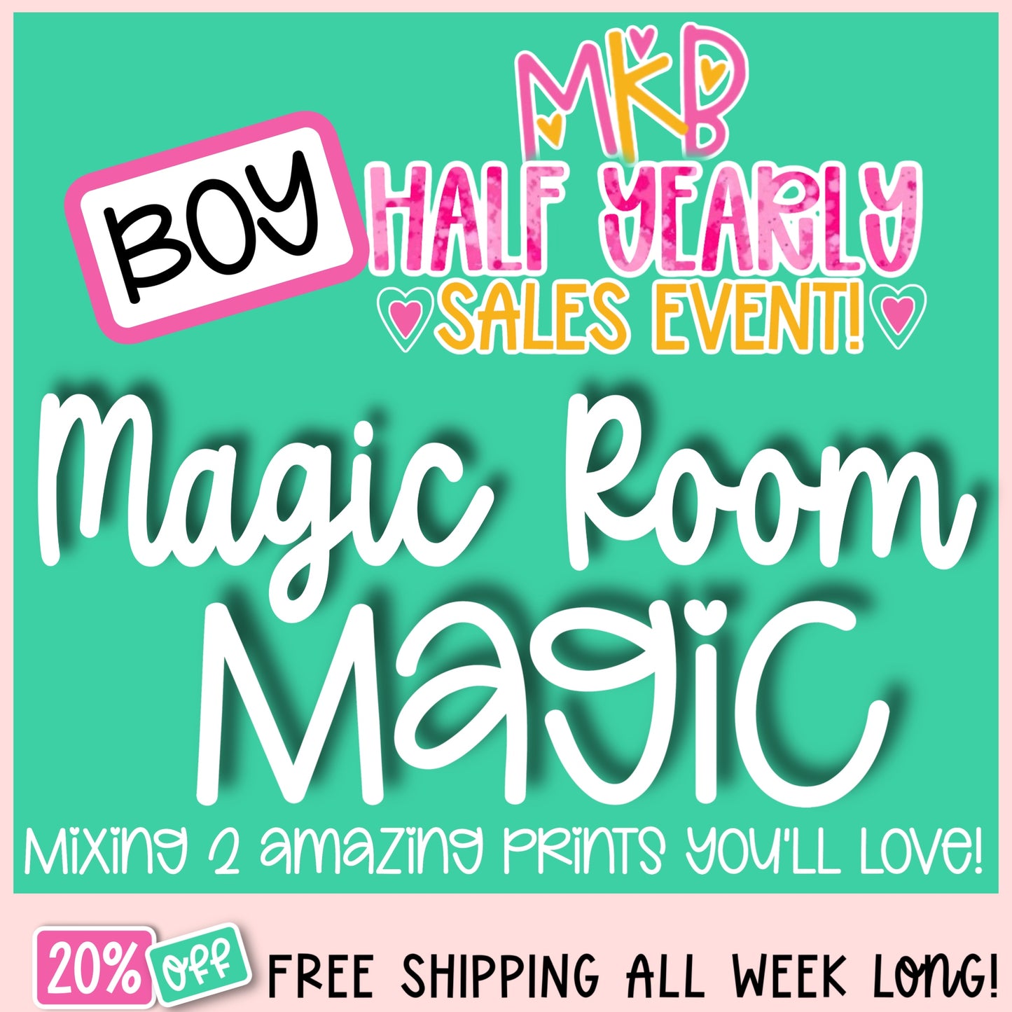 {Boy} FABRIC ROOM MAGIC FebHYS2.19