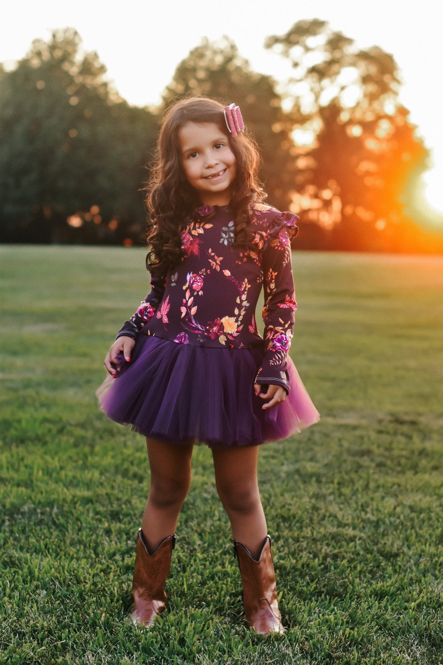 Purple Fall Floral Jolie LovingTheChange8.24