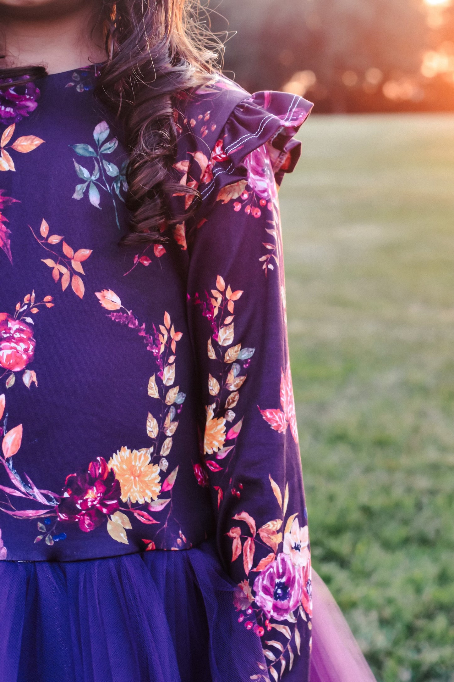 Purple Fall Floral Jolie LovingTheChange8.24