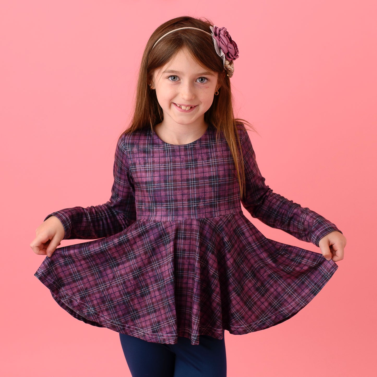 Purple Plaid *FABRIC ONLY!*