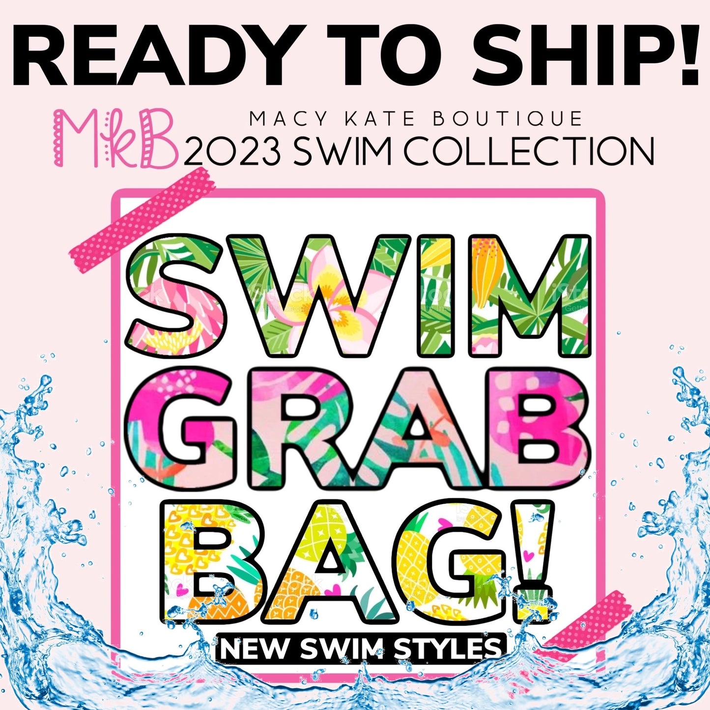 RTS Grab Bag Swim {TIE BACK} MemorialDaySwim2023