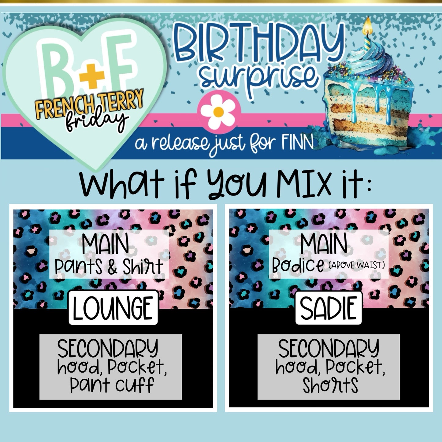 MIX Leopard/Black MOMMY FINNParty1.3