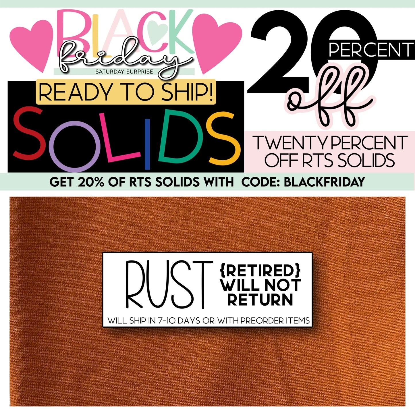 Solid Rust 2020 *RETIRED* BlackFriday2023