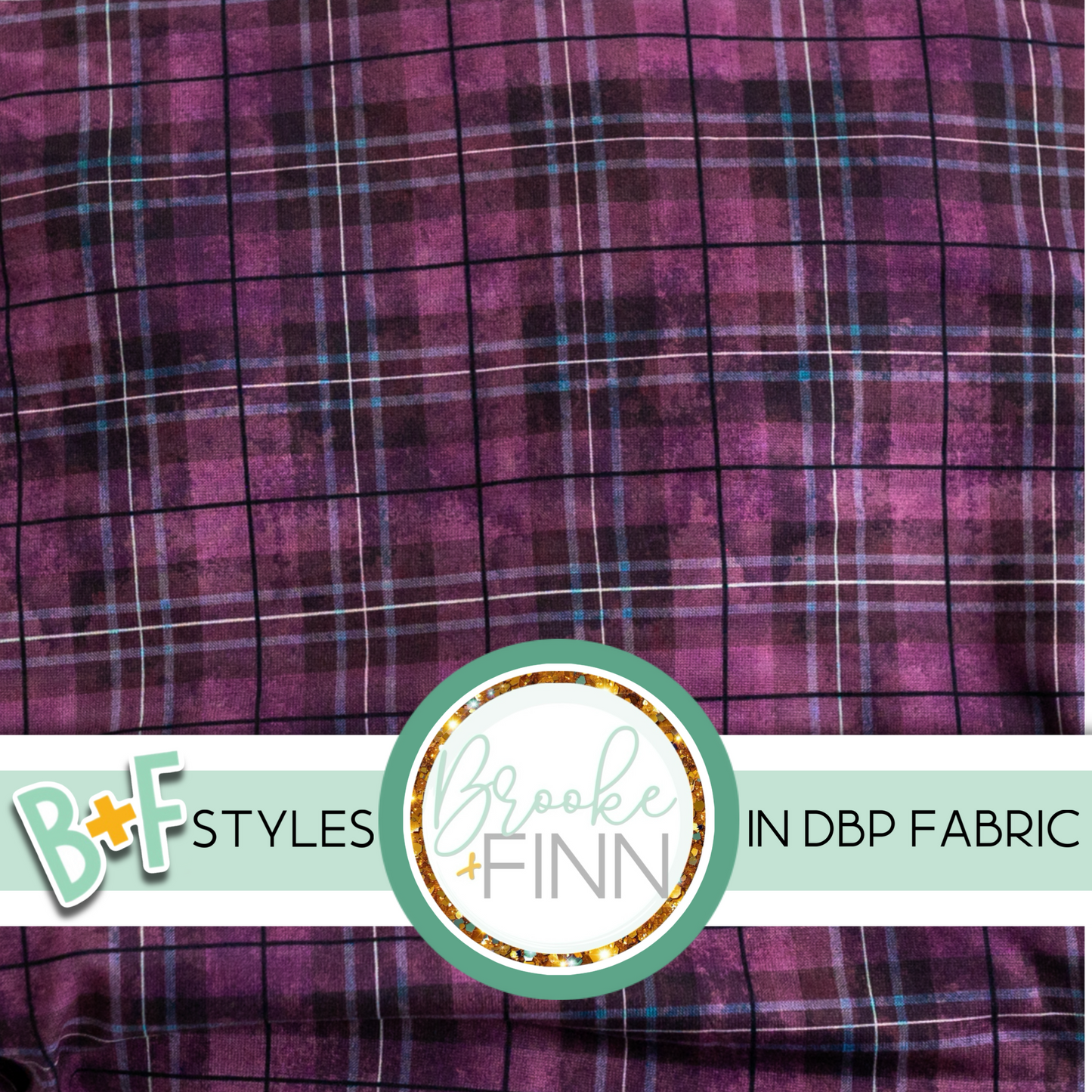 B+F Purple Plaid WinterJewels8.29