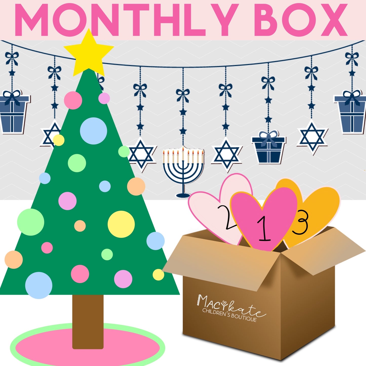 MKB GIRL Box Sizes: 10-12 (Winter Wishes) AugustBox