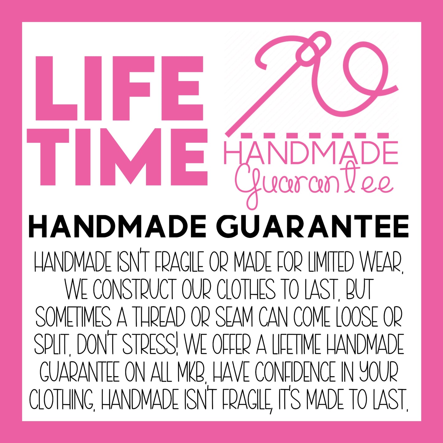 Lifetime Warranty Repair