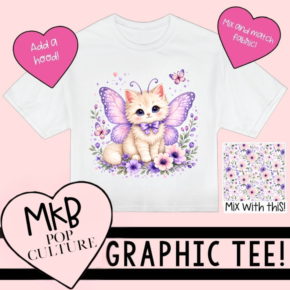 CP Kittyfly TEE ColorMeHappy6.26