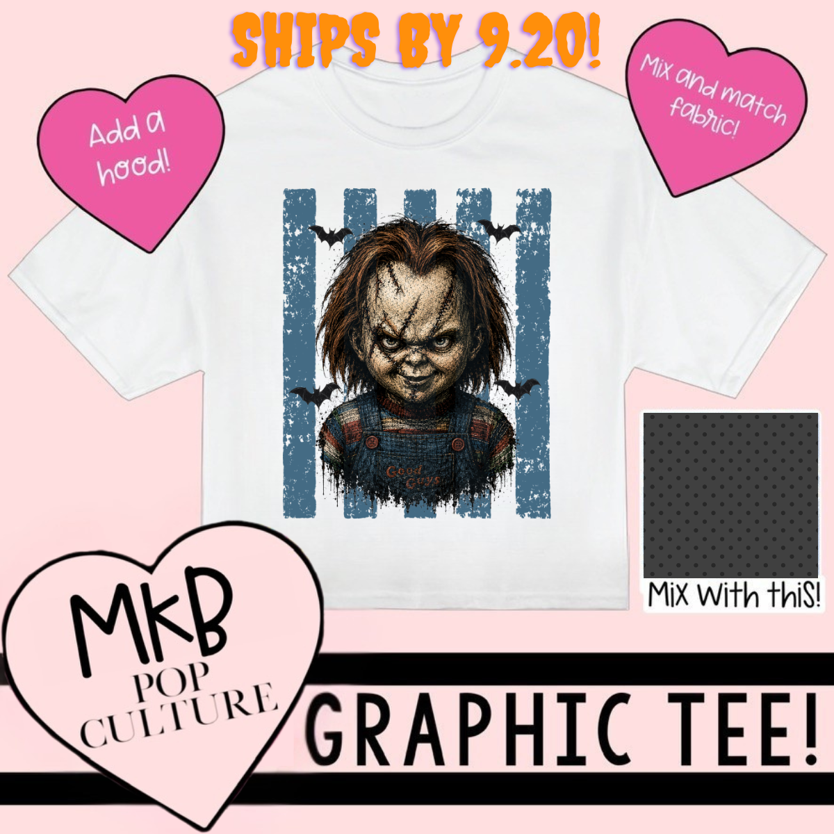 SS *Spooky* Chucky TEE FallMagic7.30
