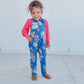 Autumn Blue Floral {French Terry} Sawyer LovingTheChange8.24